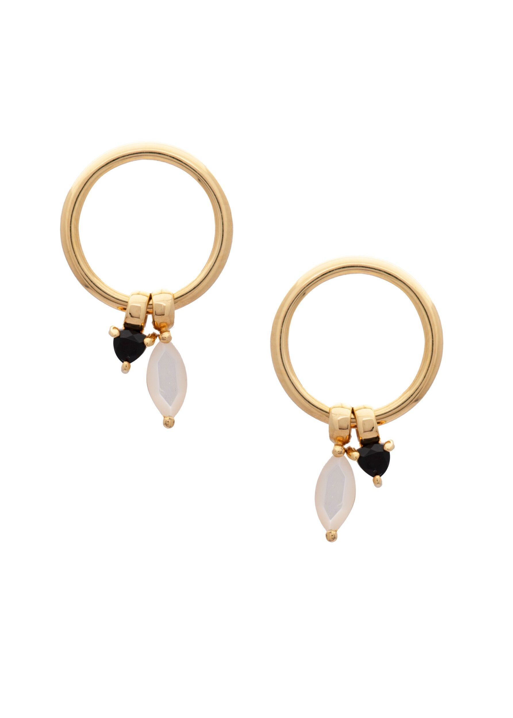 SAMPLE Cali Earrings Gold sold by Sarah Mulder Jewelry product image thumbnail 2