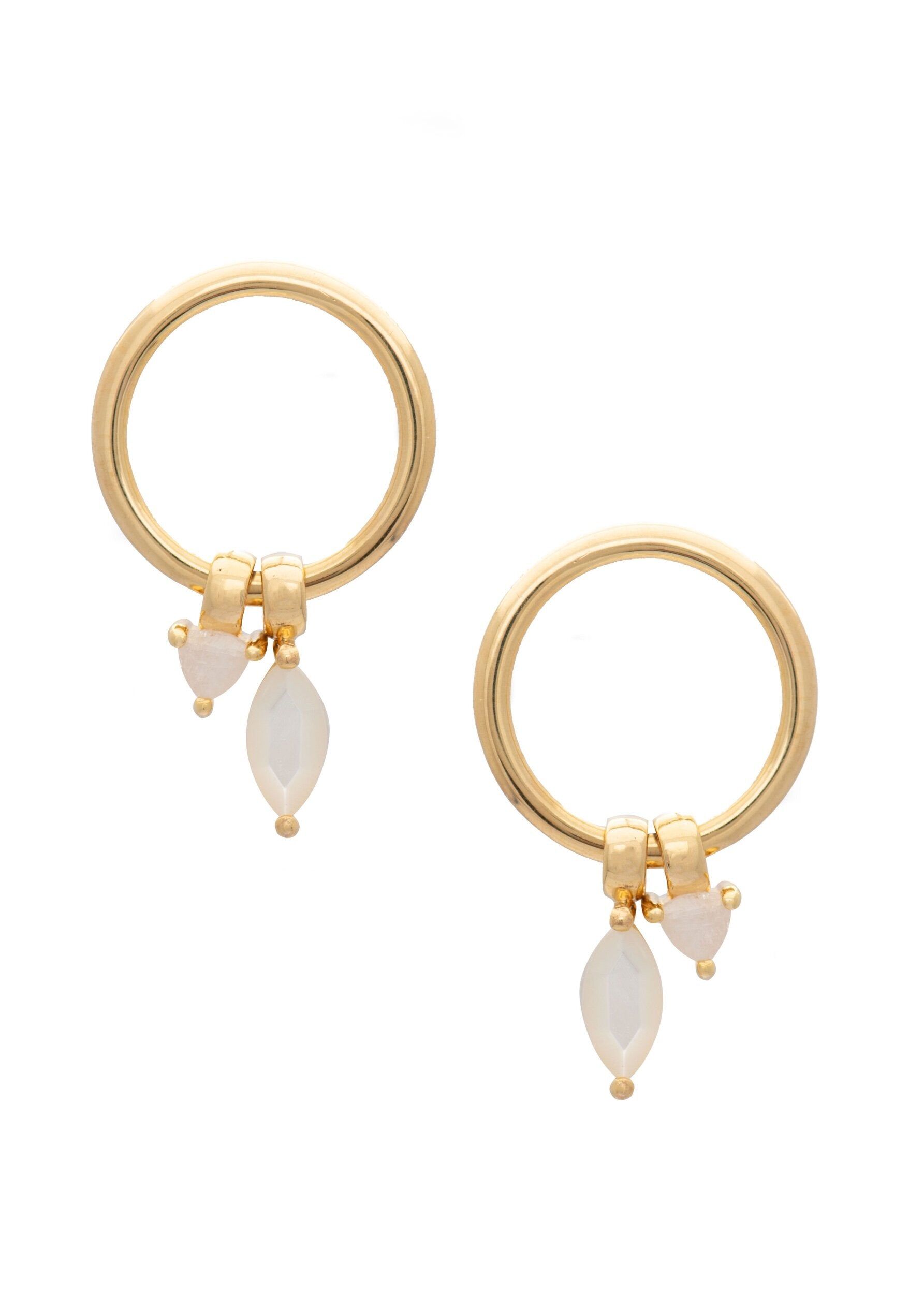 SAMPLE Cali Earrings Gold sold by Sarah Mulder Jewelry