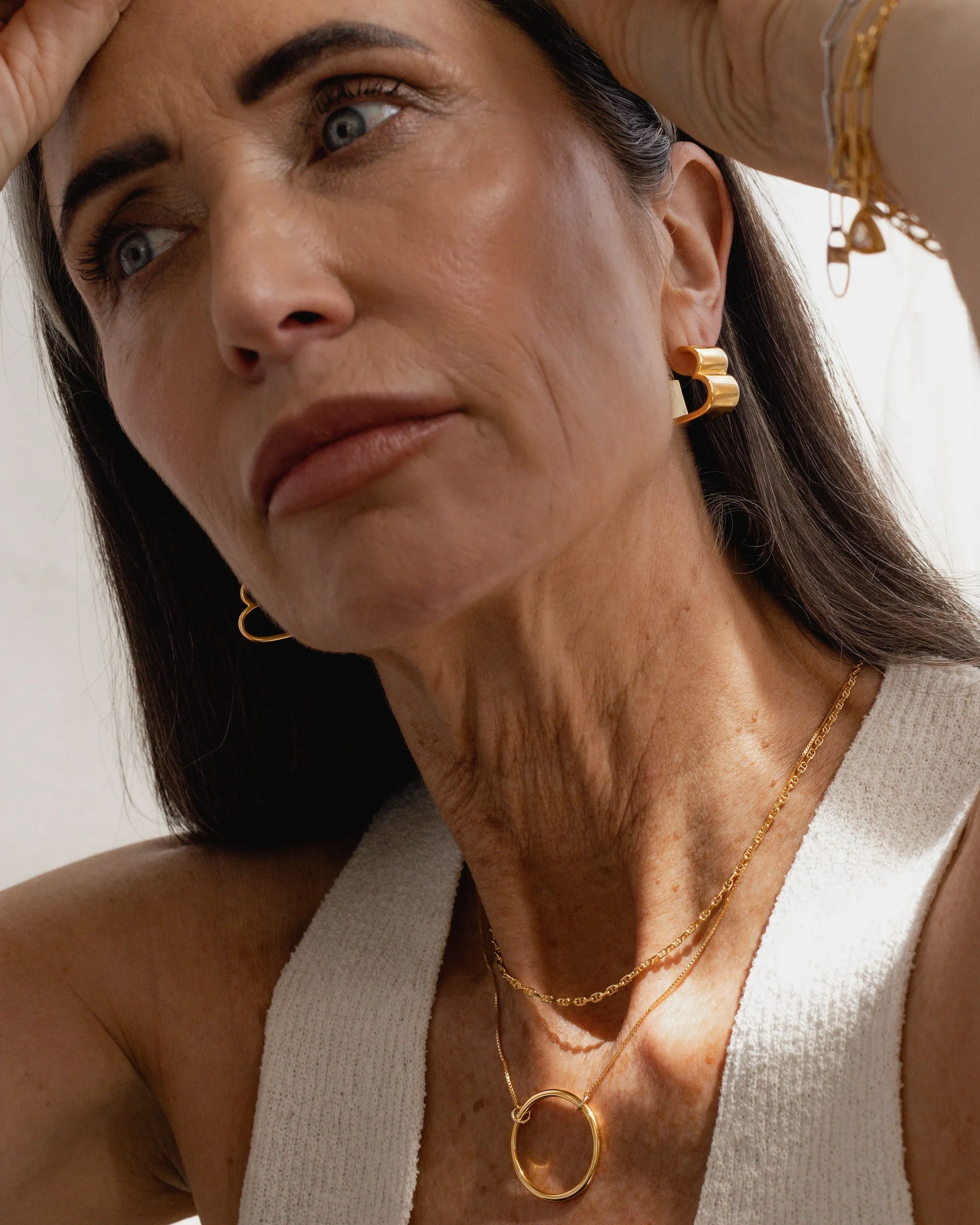 SAMPLE Crush Earrings Gold sold by Sarah Mulder Jewelry product image thumbnail 3