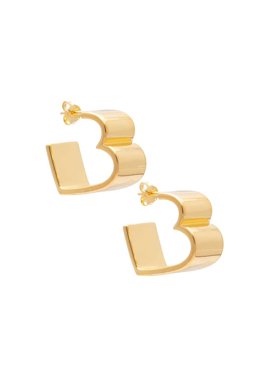 SAMPLE Crush Earrings Gold sold by Sarah Mulder Jewelry
