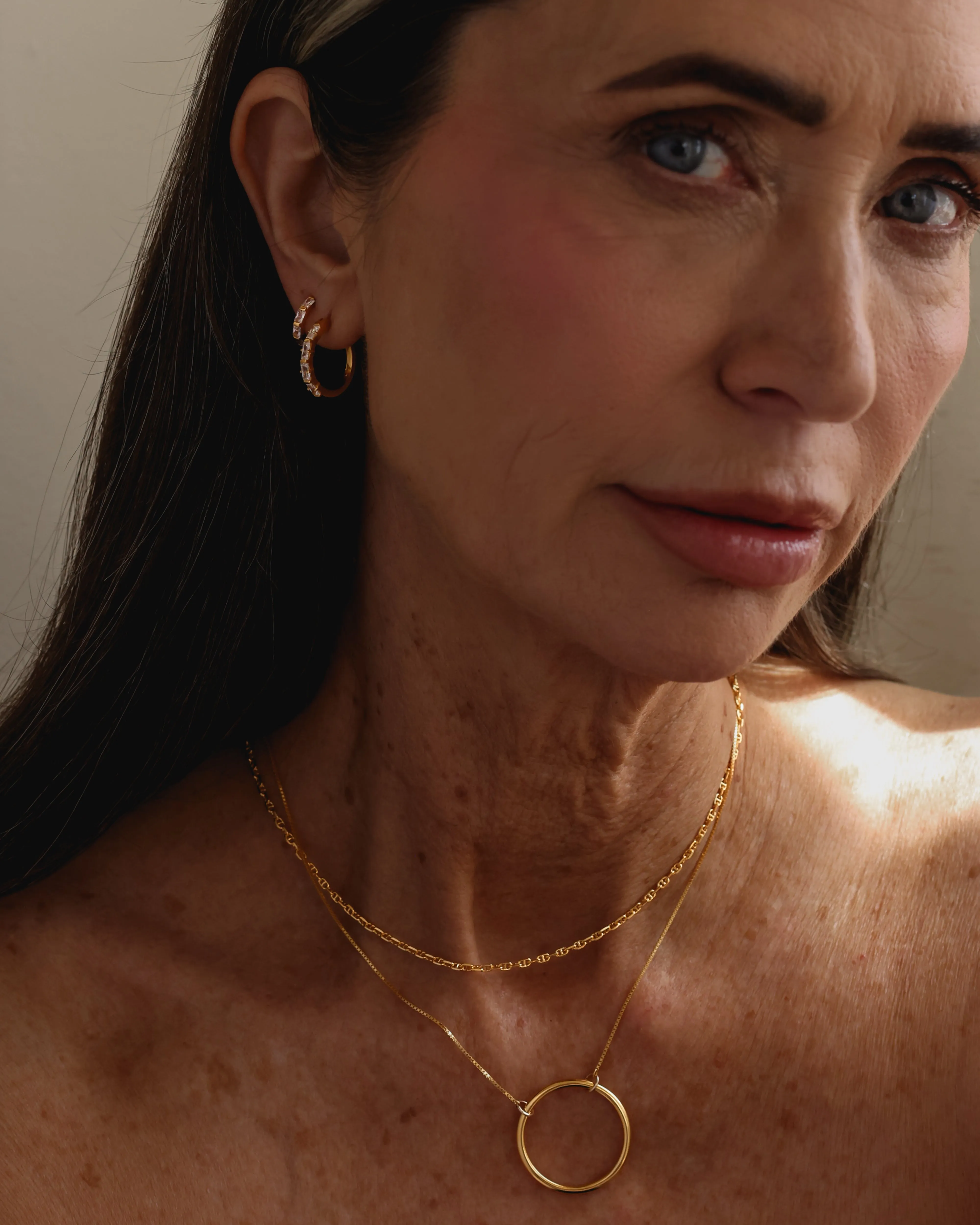 SAMPLE Kelly Hoops Gold sold by Sarah Mulder Jewelry product image thumbnail 4