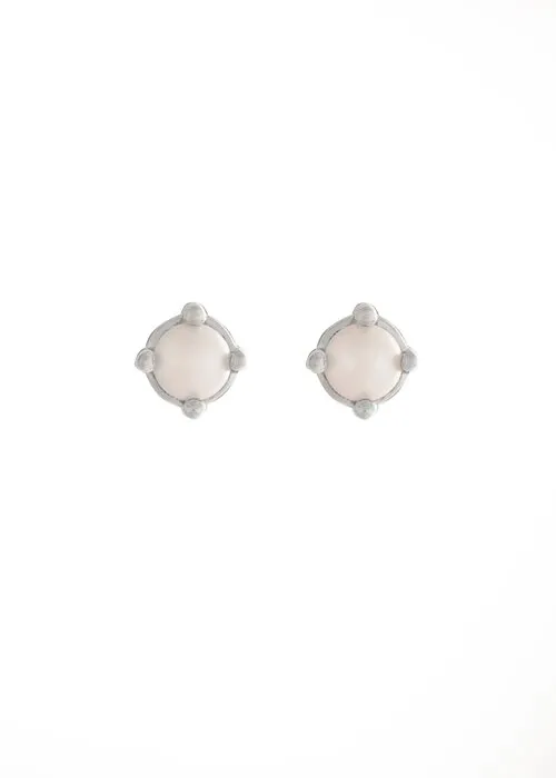 SAMPLE Cassie Studs Pearl sold by Sarah Mulder Jewelry