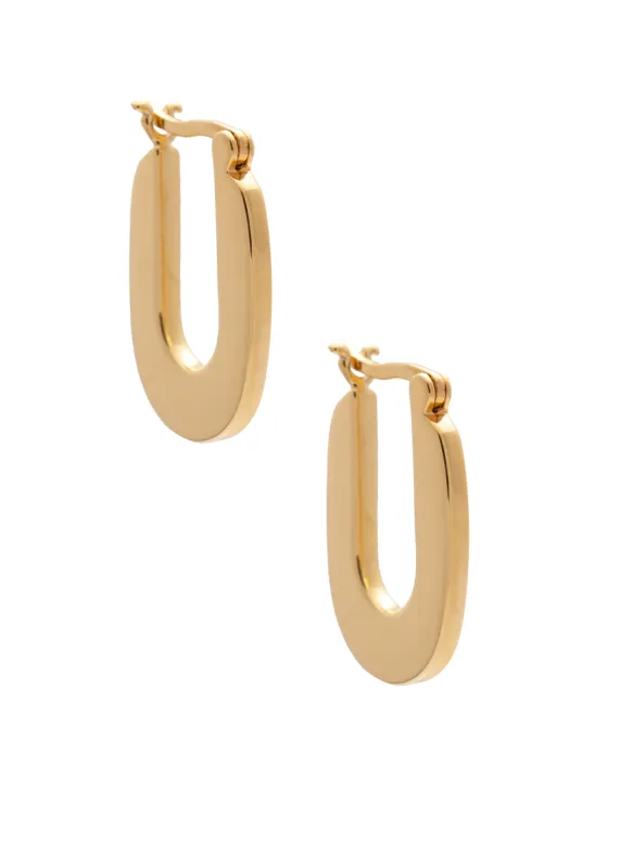 SAMPLE Utility Earrings Gold sold by Sarah Mulder Jewelry