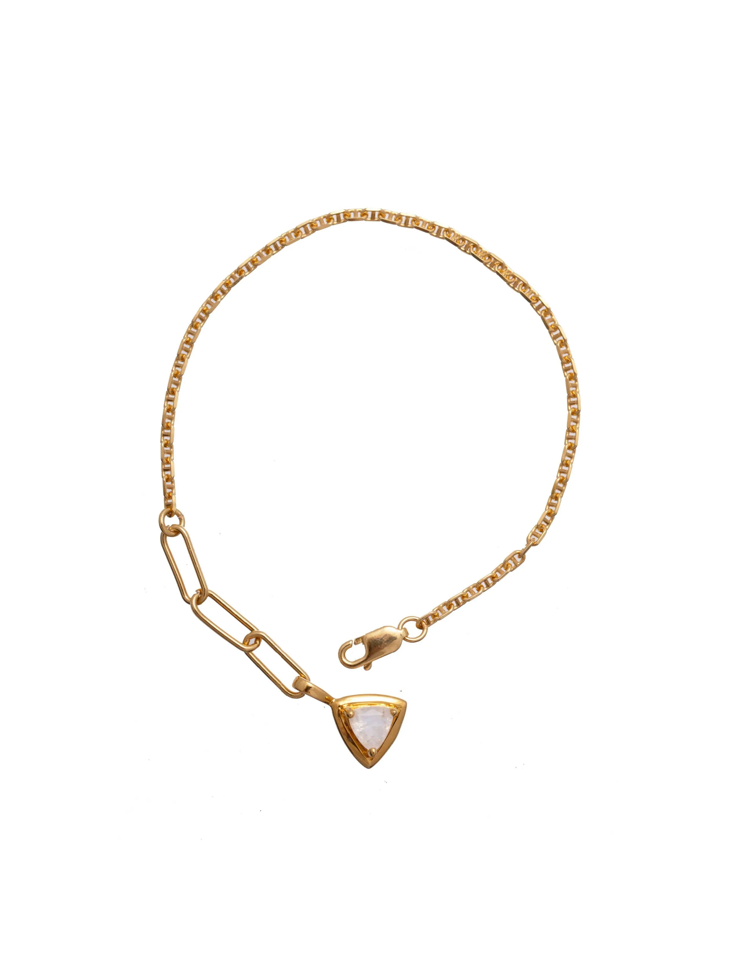 SAMPLE Trillion Bracelet Gold sold by Sarah Mulder Jewelry