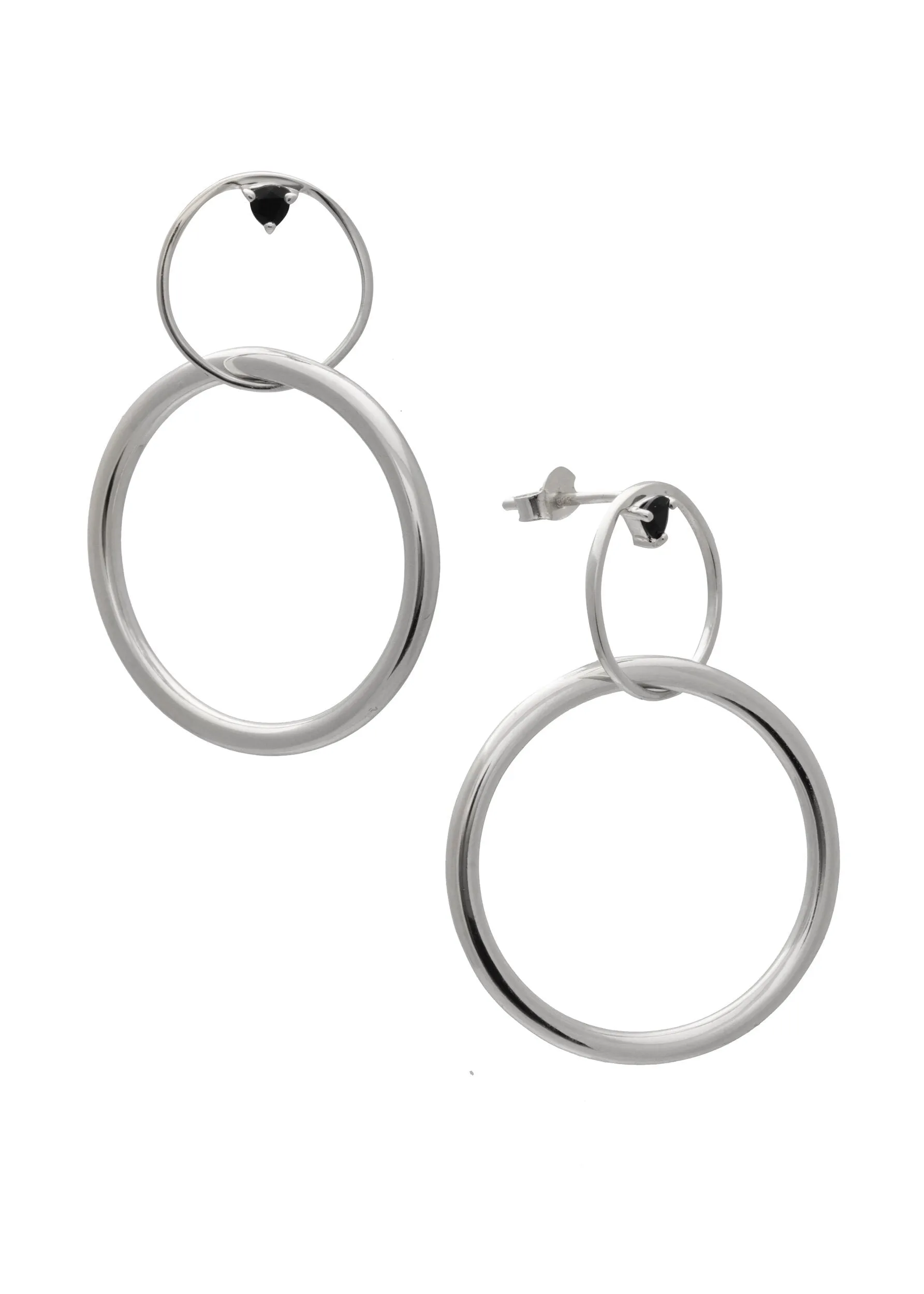 SAMPLE Lyonelle Earrings Rhodium sold by Sarah Mulder Jewelry