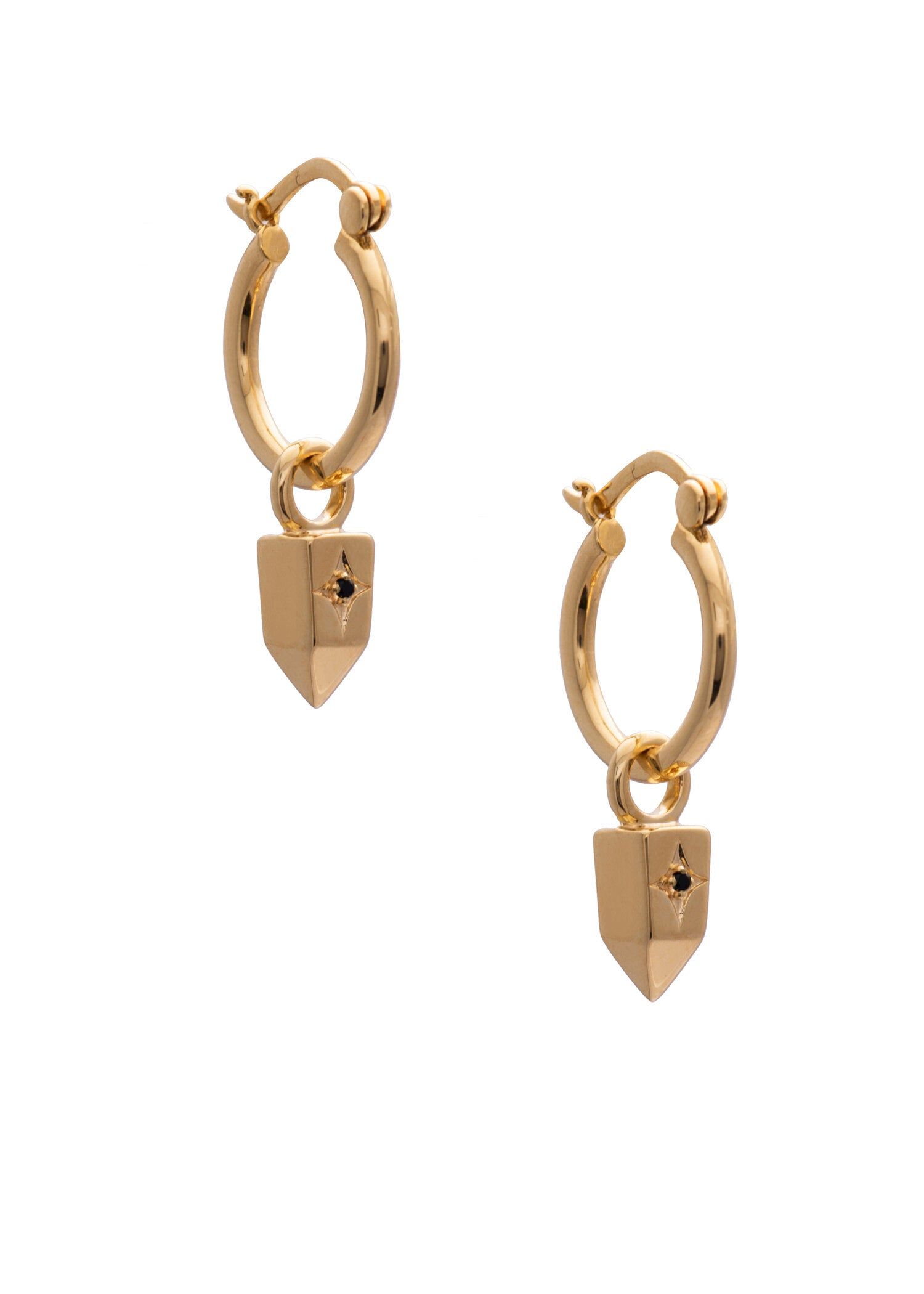 SAMPLE Nova Earrings Gold sold by Sarah Mulder Jewelry