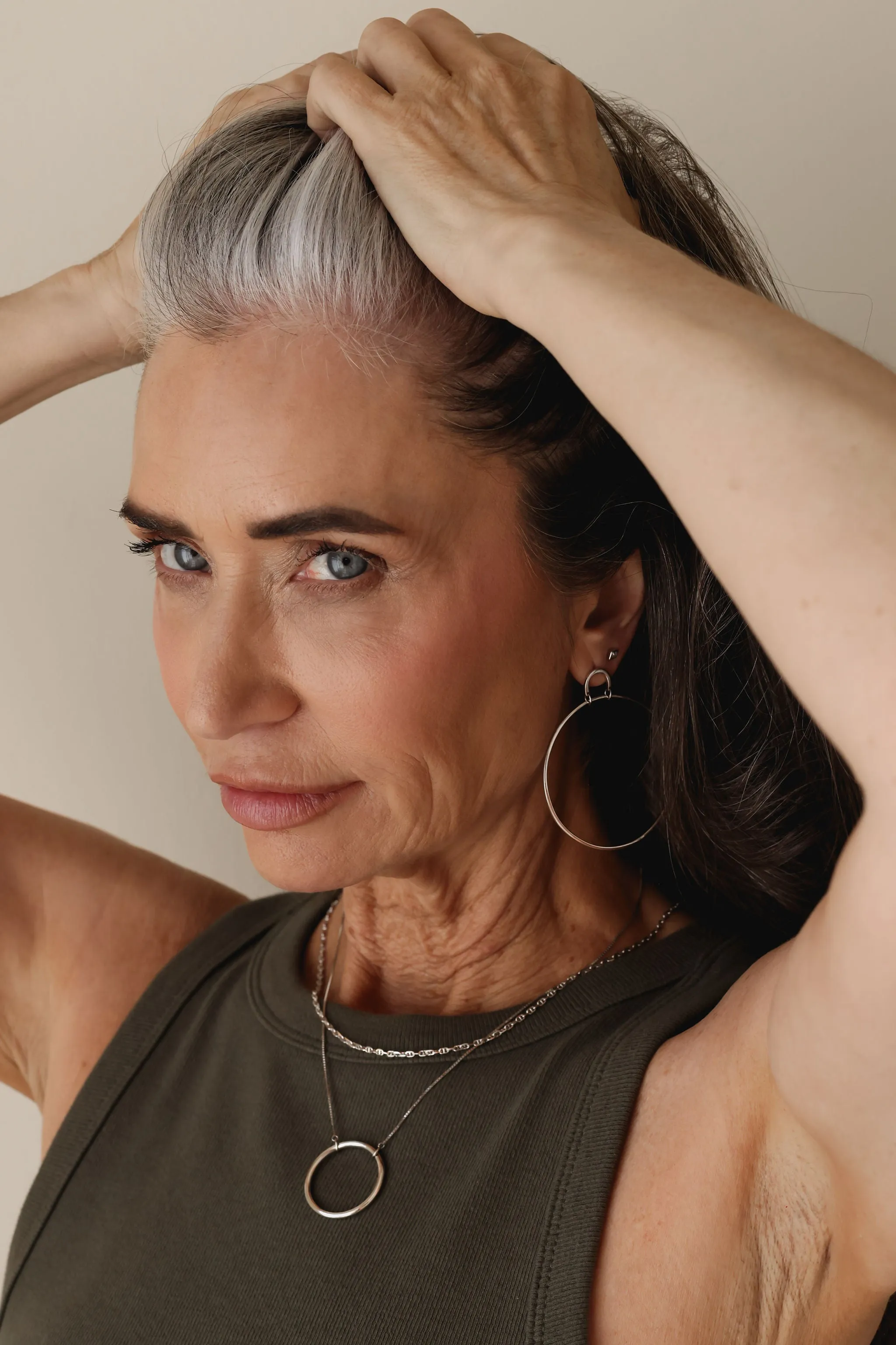 SAMPLE Ollie Necklace Rhodium sold by Sarah Mulder Jewelry product image thumbnail 3