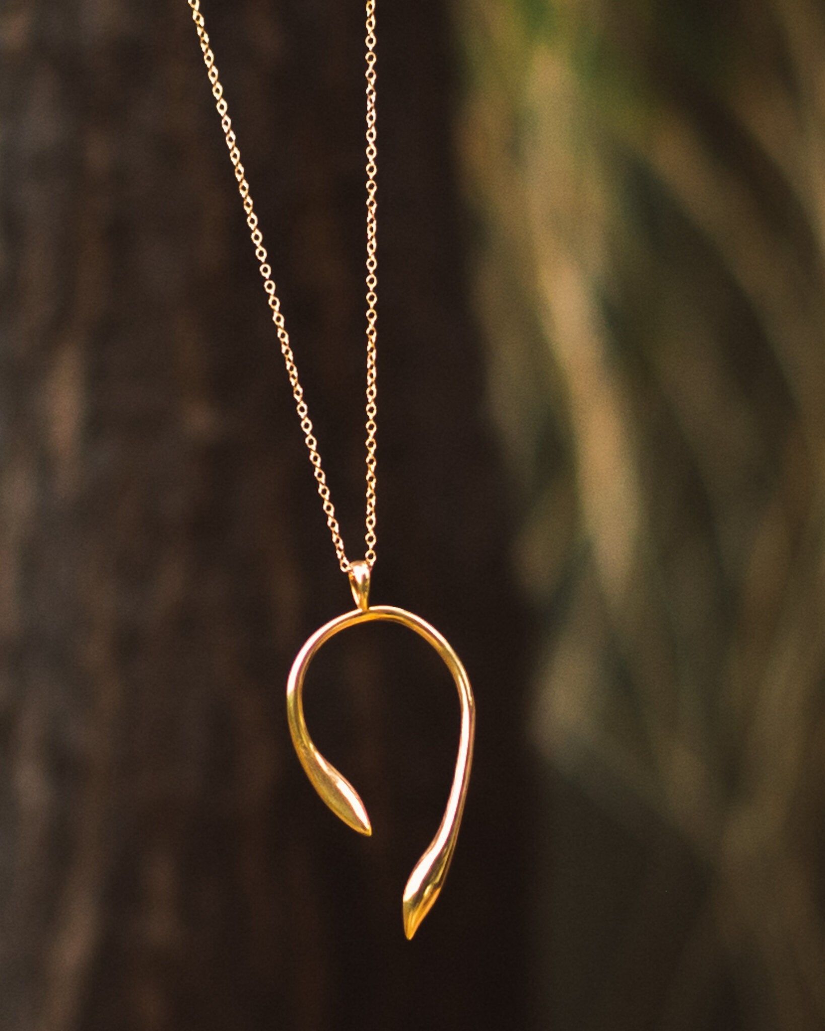 SAMPLE Aki Necklace Gold sold by Sarah Mulder Jewelry product image thumbnail 3