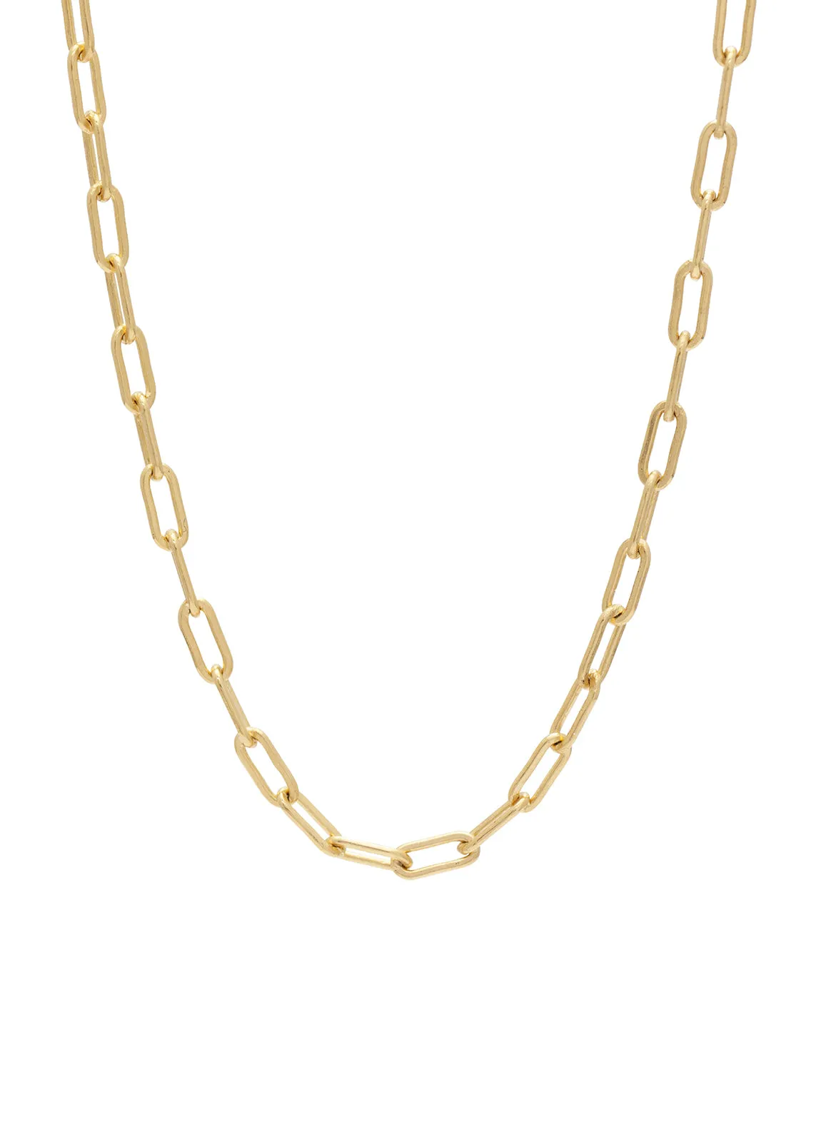 Paper Clip Chain Gold sold by Sarah Mulder Jewelry