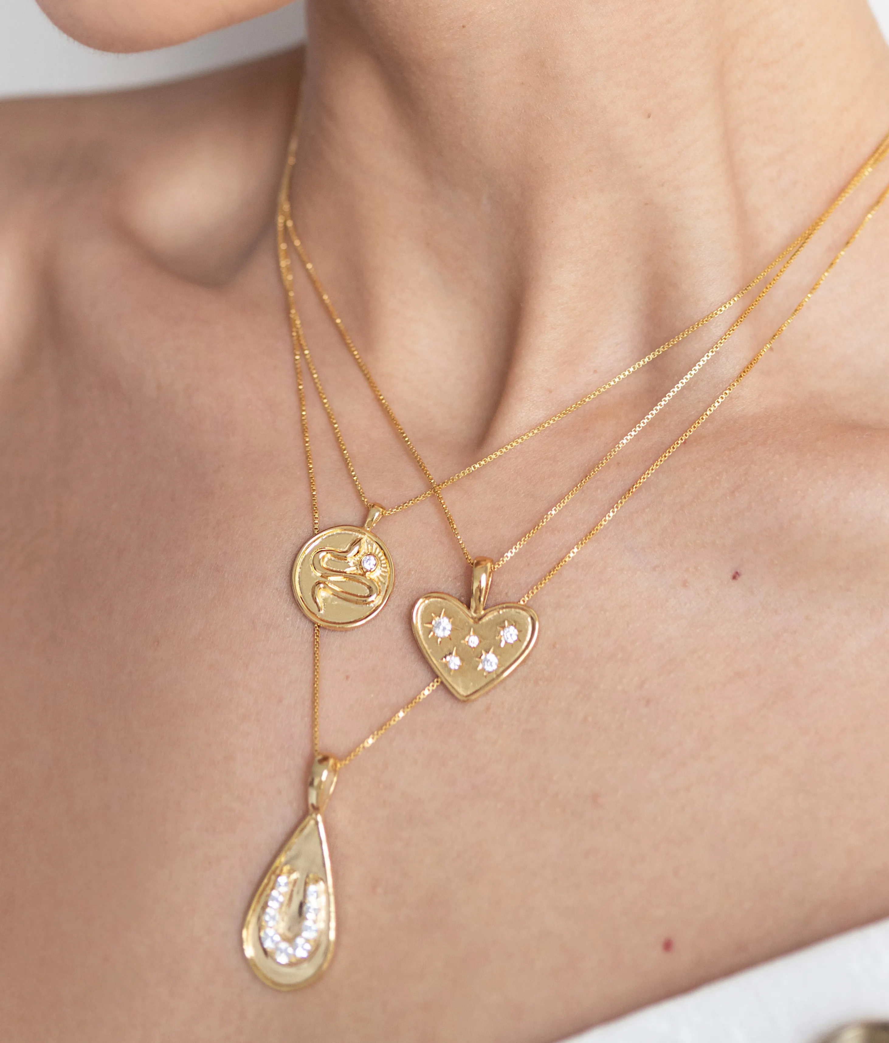 Lucky Stars Heart Gold sold by Sarah Mulder Jewelry product image thumbnail 3