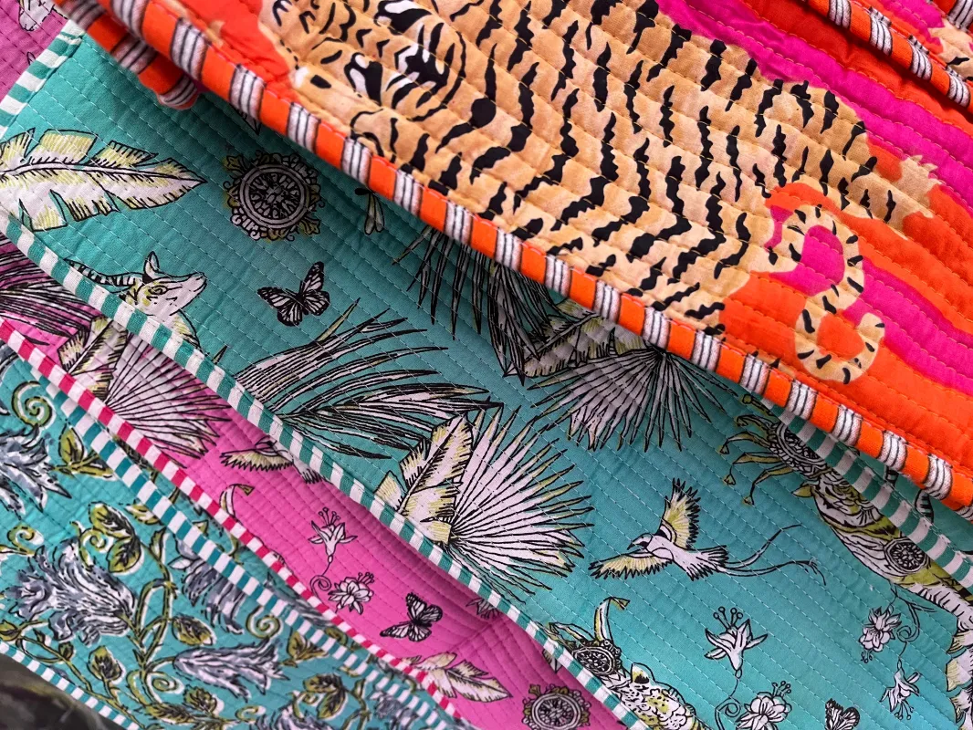 Cotton Tote with Zipper sold by Sarah Mulder Jewelry