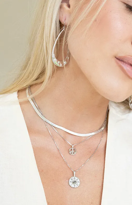 Astra Earrings Rhodium sold by Sarah Mulder Jewelry product image thumbnail 2