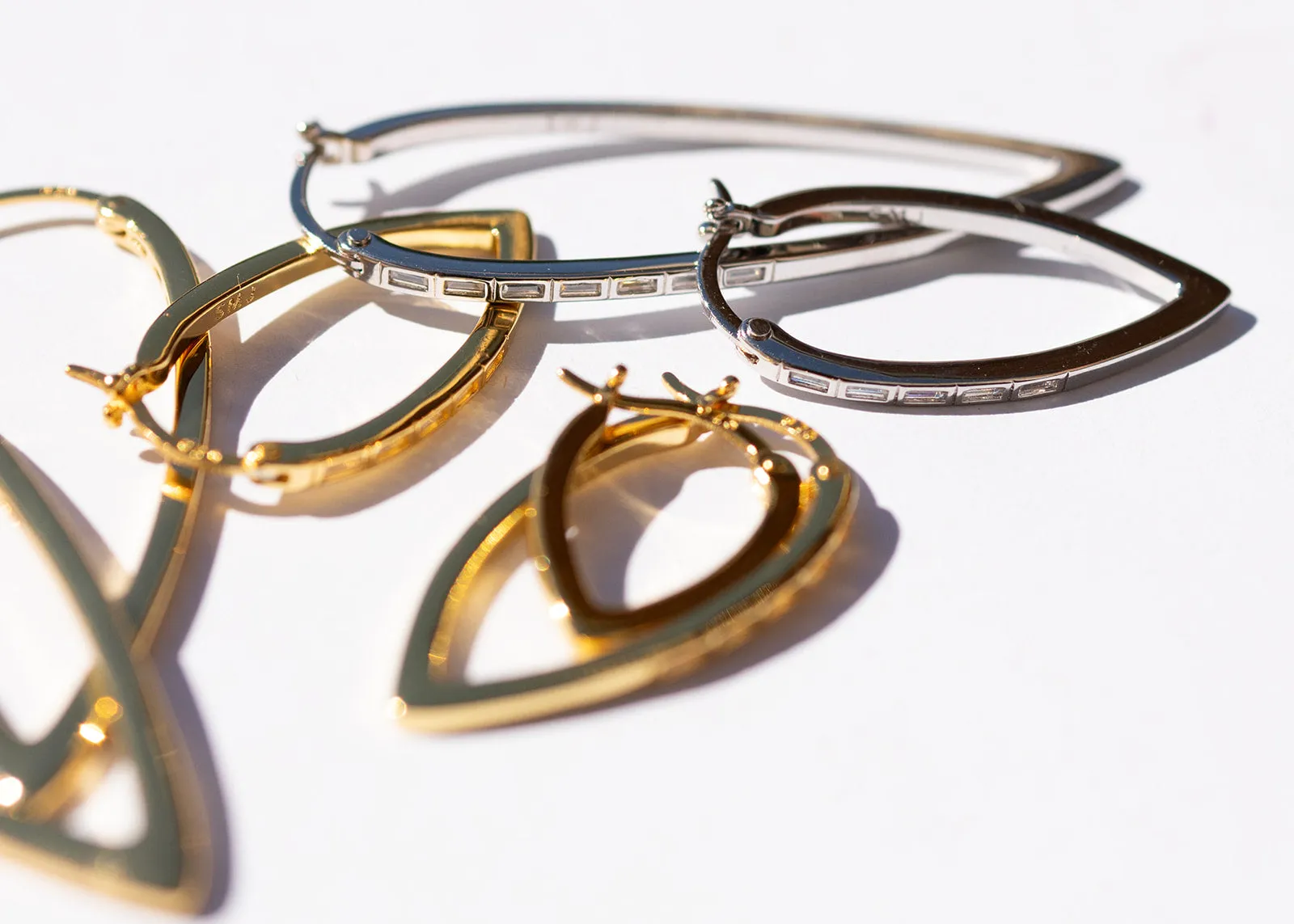 Gia Medium Earrings Gold sold by Sarah Mulder Jewelry product image thumbnail 4