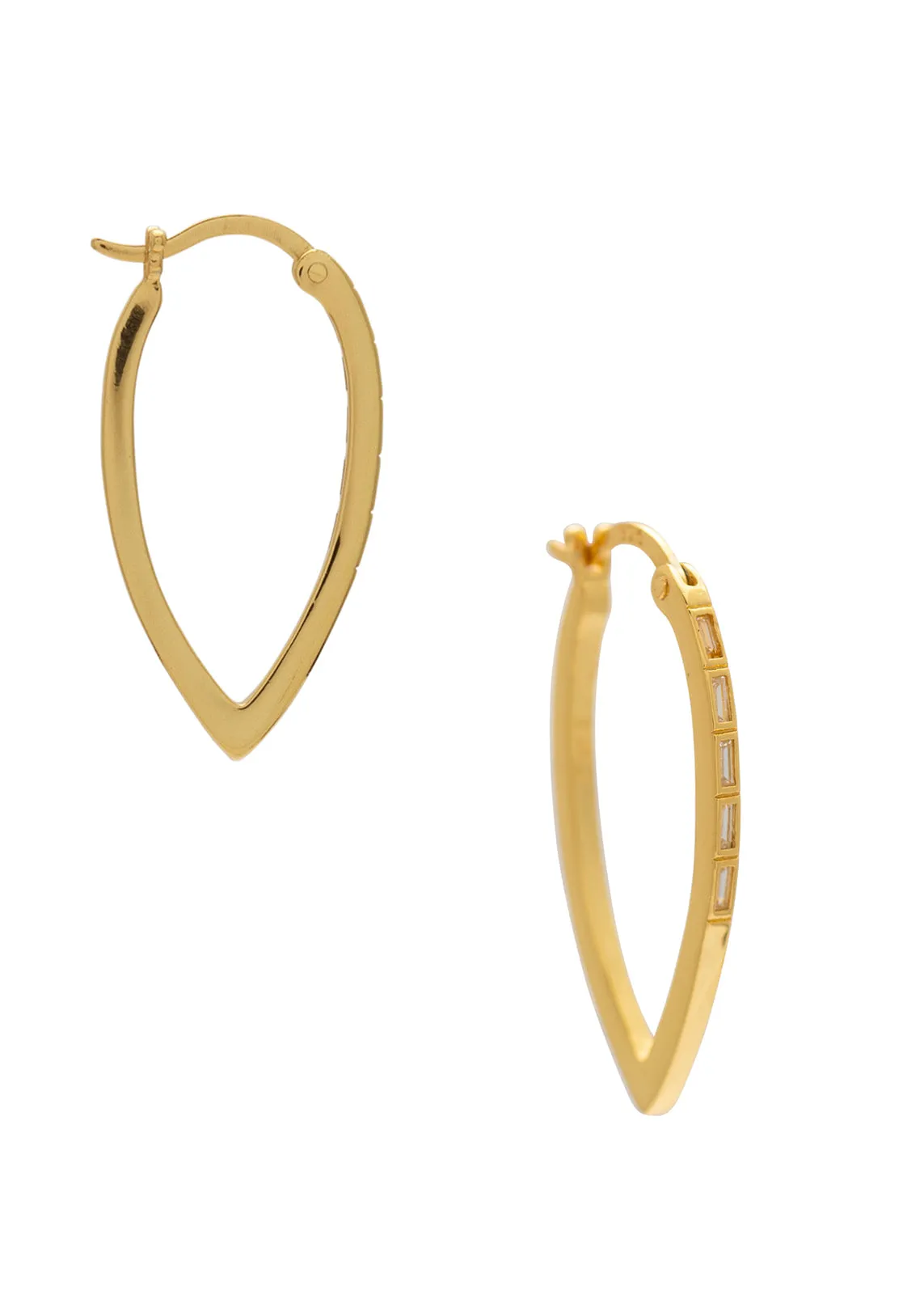 Gia Medium Earrings Gold sold by Sarah Mulder Jewelry
