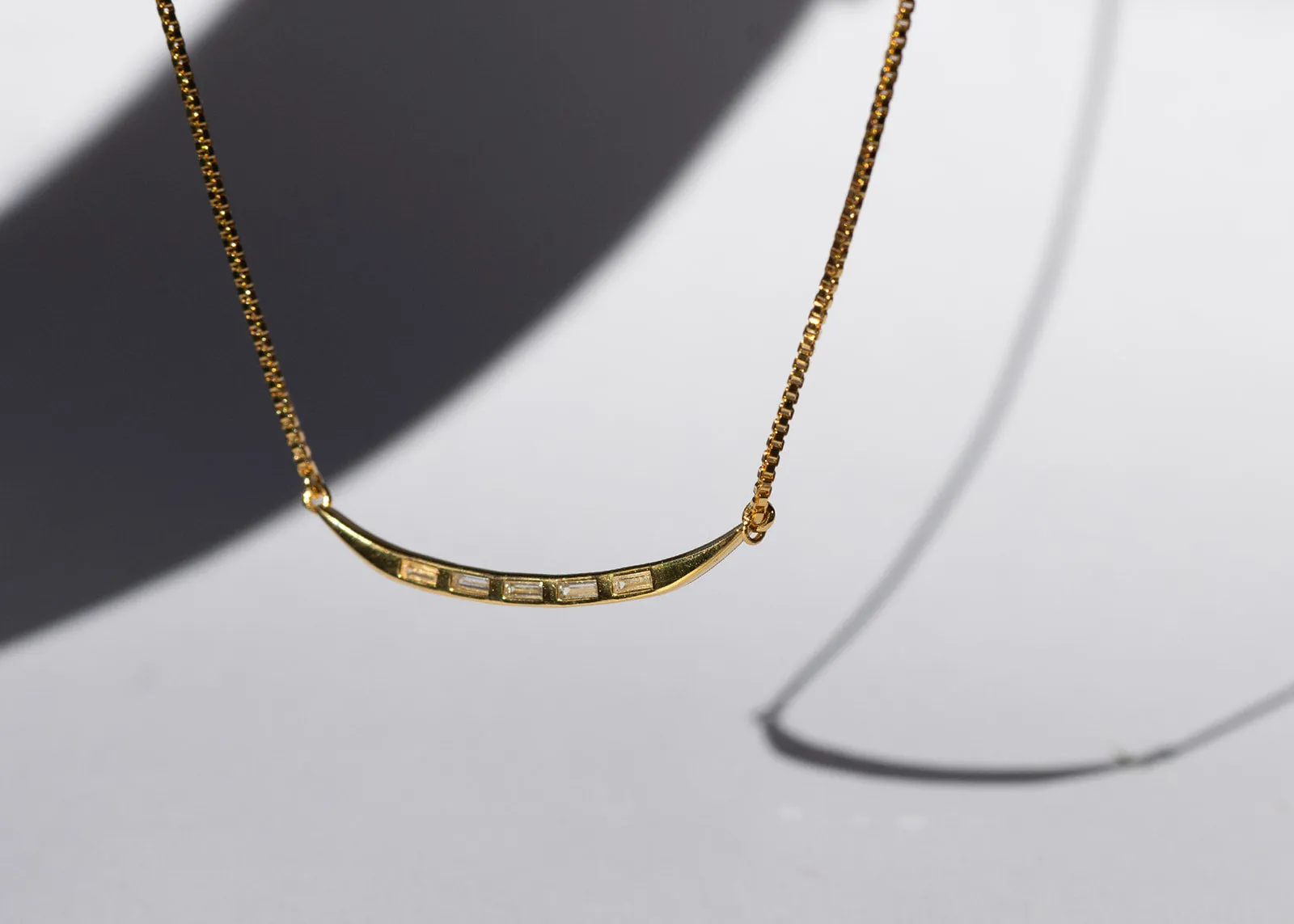 Gia Necklace Gold sold by Sarah Mulder Jewelry product image thumbnail 3