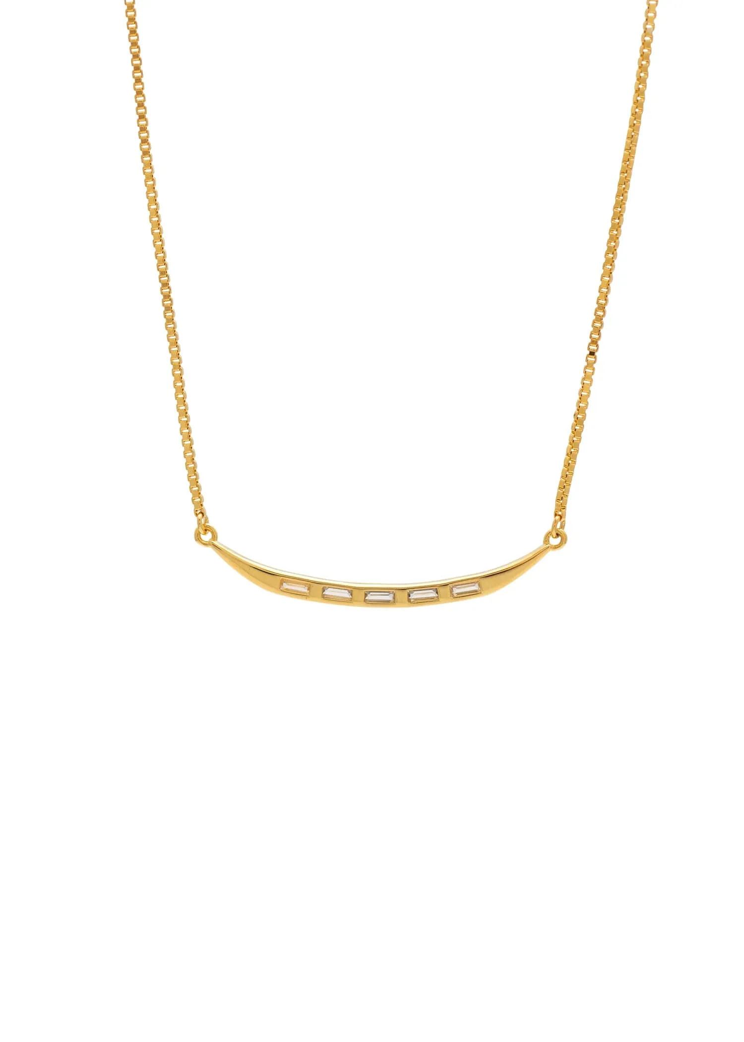 Gia Necklace Gold sold by Sarah Mulder Jewelry