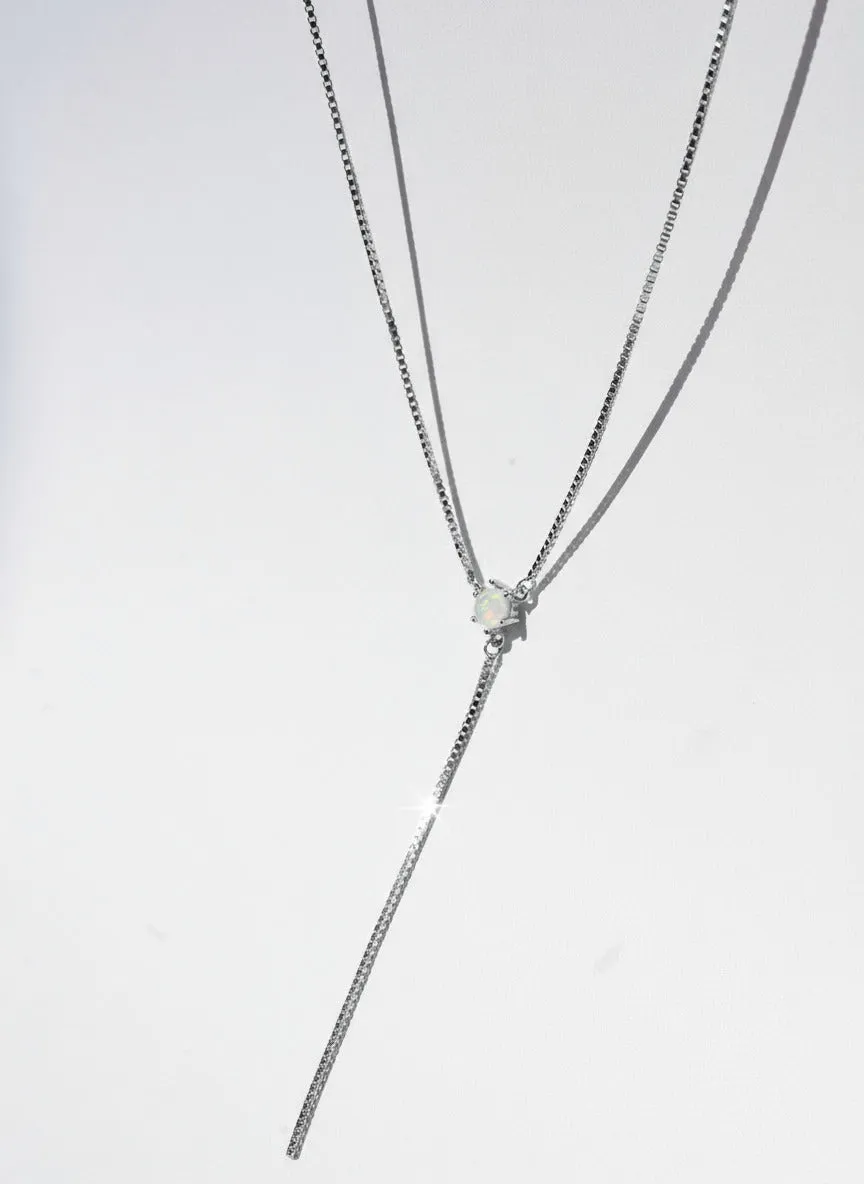 Ava Necklace Rhodium sold by Sarah Mulder Jewelry product image thumbnail 4