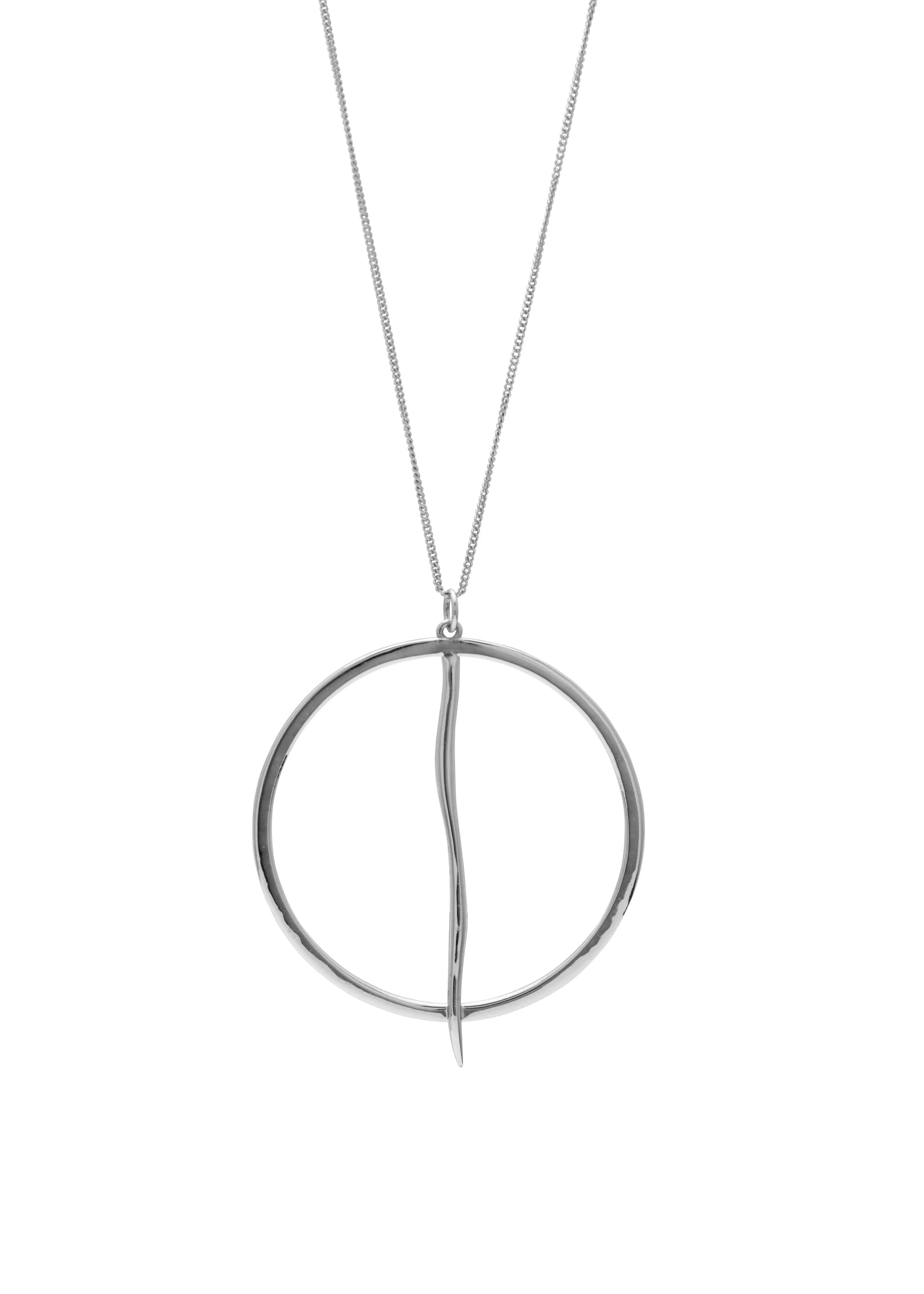 Evora Necklace Rhodium sold by Sarah Mulder Jewelry