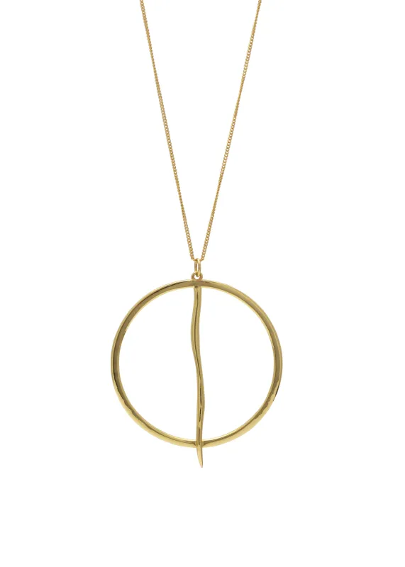 Evora Necklace Gold sold by Sarah Mulder Jewelry