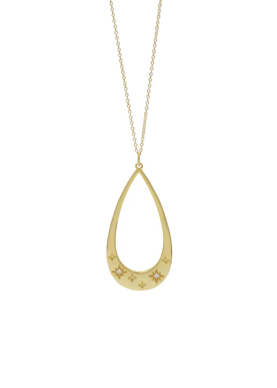 Astra Necklace Gold sold by Sarah Mulder Jewelry
