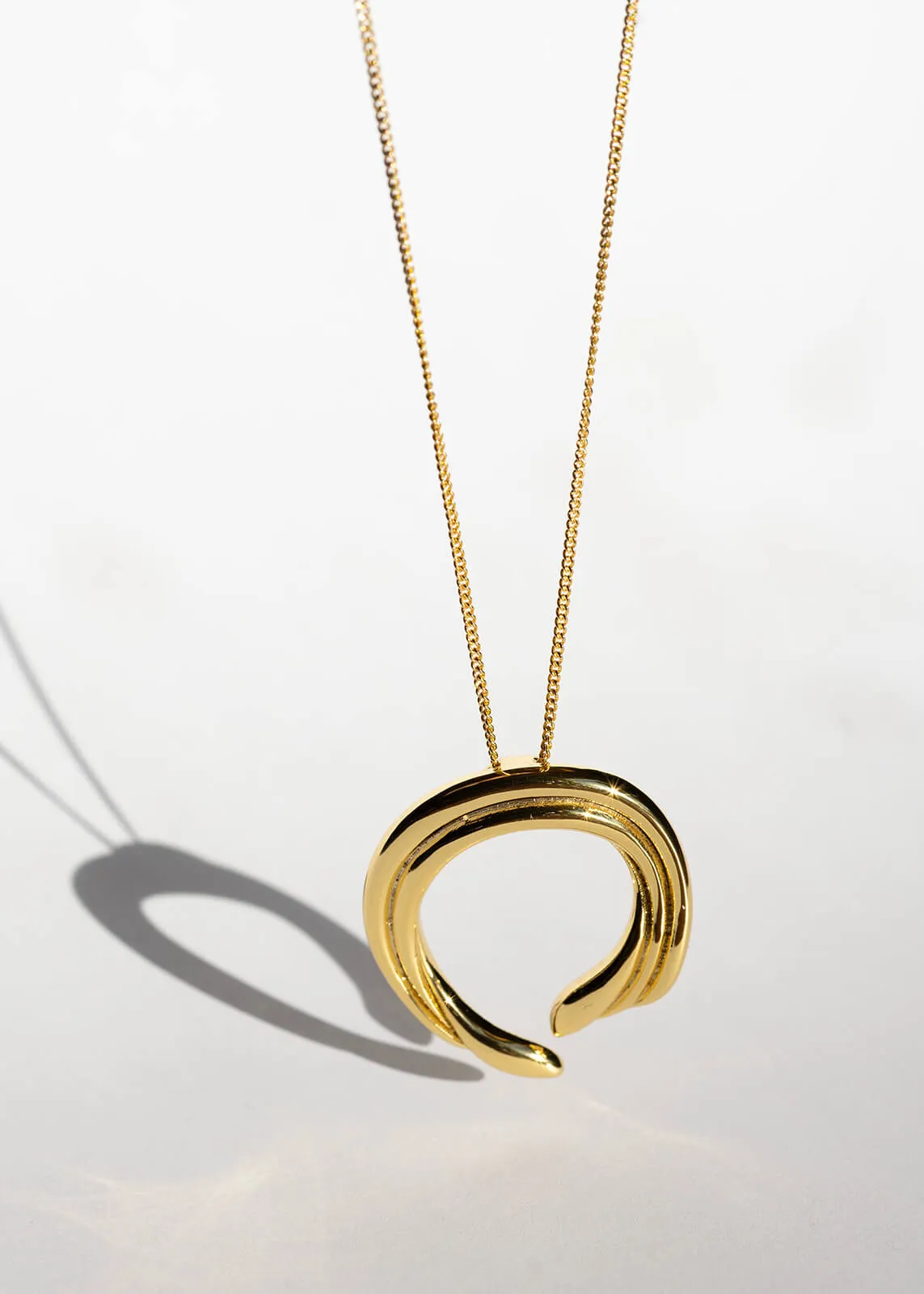 Hiatus Necklace Gold sold by Sarah Mulder Jewelry product image thumbnail 4