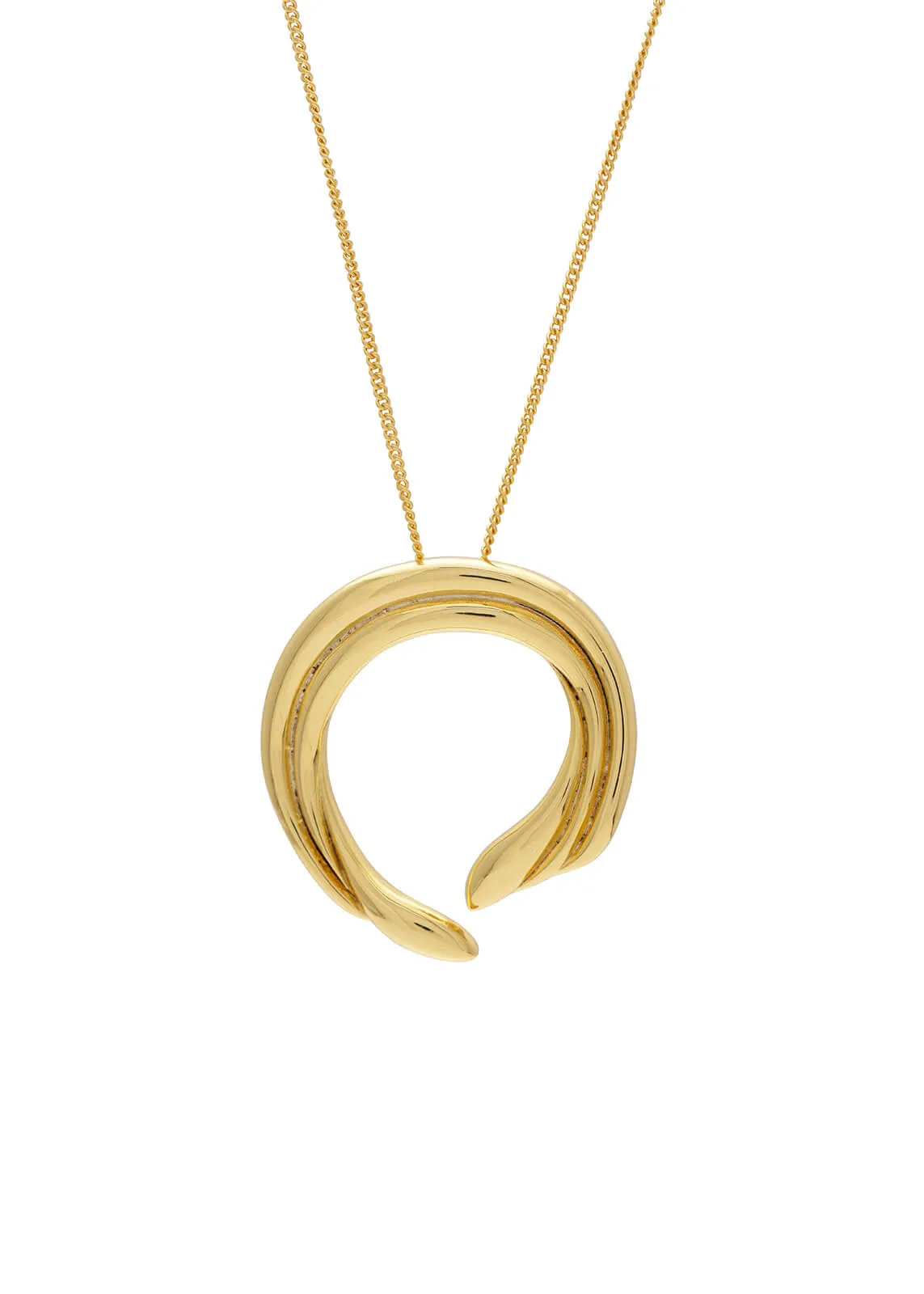 Hiatus Necklace Gold sold by Sarah Mulder Jewelry