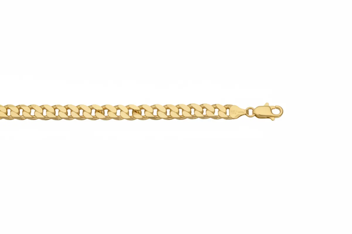 SAMPLE Vermeil Thick Curb Chain made by Sarah Mulder Jewelry