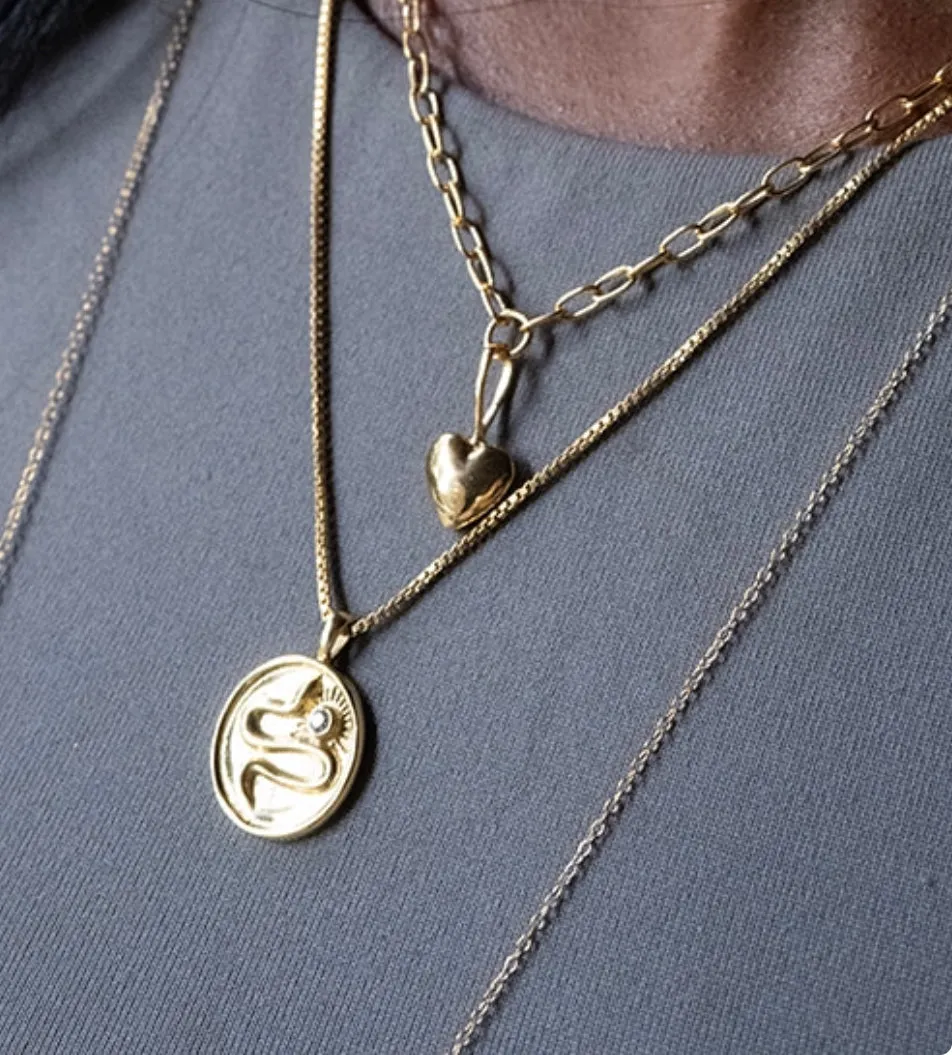 SAMPLE Lumi Necklace Gold sold by Sarah Mulder Jewelry product image thumbnail 4