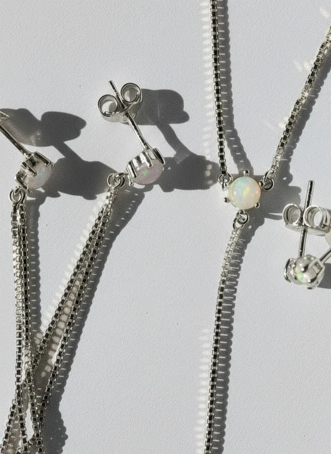 SAMPLE Ava Earrings Rhodium sold by Sarah Mulder Jewelry product image thumbnail 3