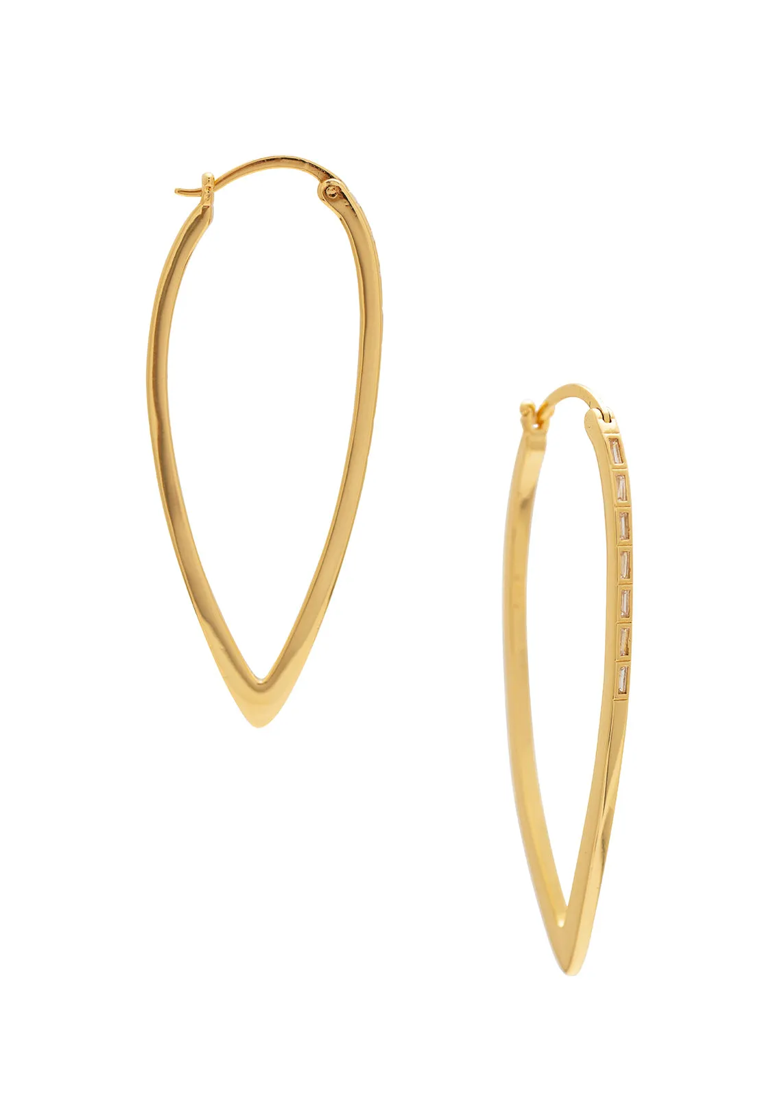 SAMPLE Gia Large Earrings Gold sold by Sarah Mulder Jewelry
