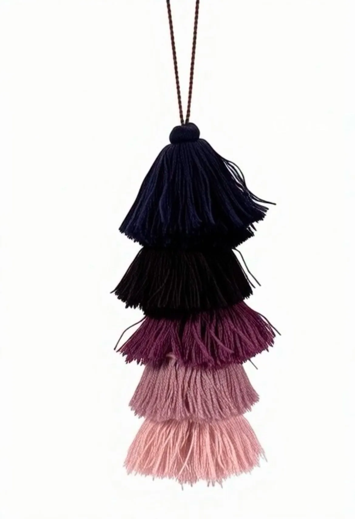 Ombré Sway Tassel Midnight Pink sold by Sarah Mulder Jewelry