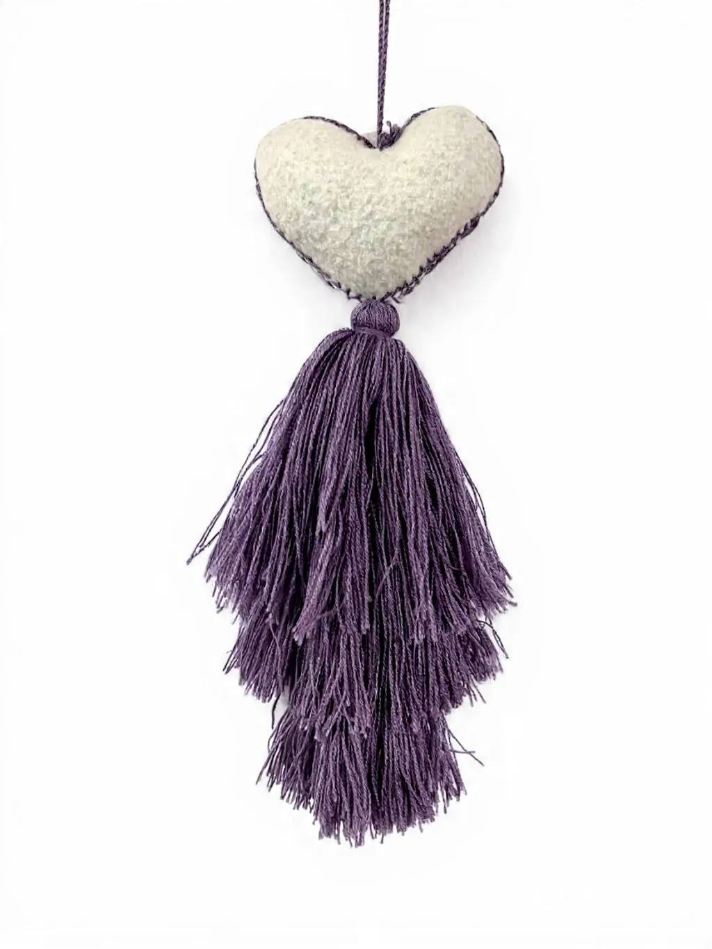 Heart Tassel Wisteria sold by Sarah Mulder Jewelry product image thumbnail 2