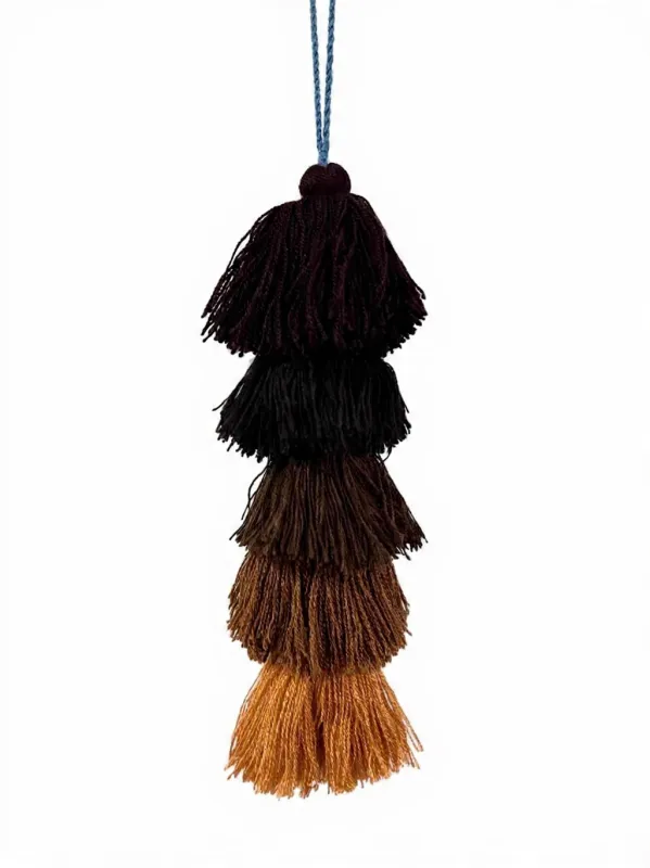 Ombré Sway Tassel Amber Fade made by Sarah Mulder Jewelry
