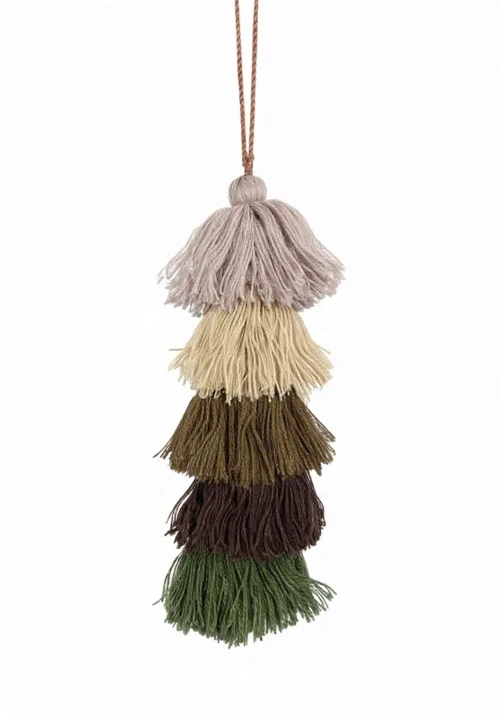 Ombré Sway Tassel Fern made by Sarah Mulder Jewelry
