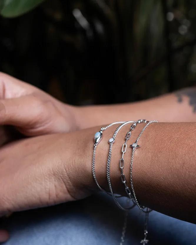 SALE Lenny Bracelet Rhodium sold by Sarah Mulder Jewelry product image thumbnail 3