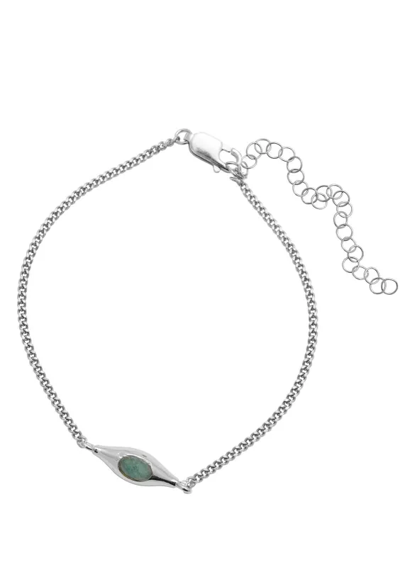 SALE Lenny Bracelet Rhodium made by Sarah Mulder Jewelry