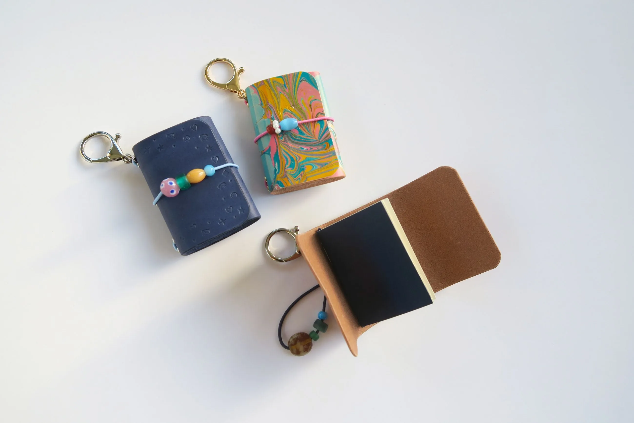 Mini Notebook Cover Bag Charm Workshop sold by Sarah Mulder Jewelry product image thumbnail 2