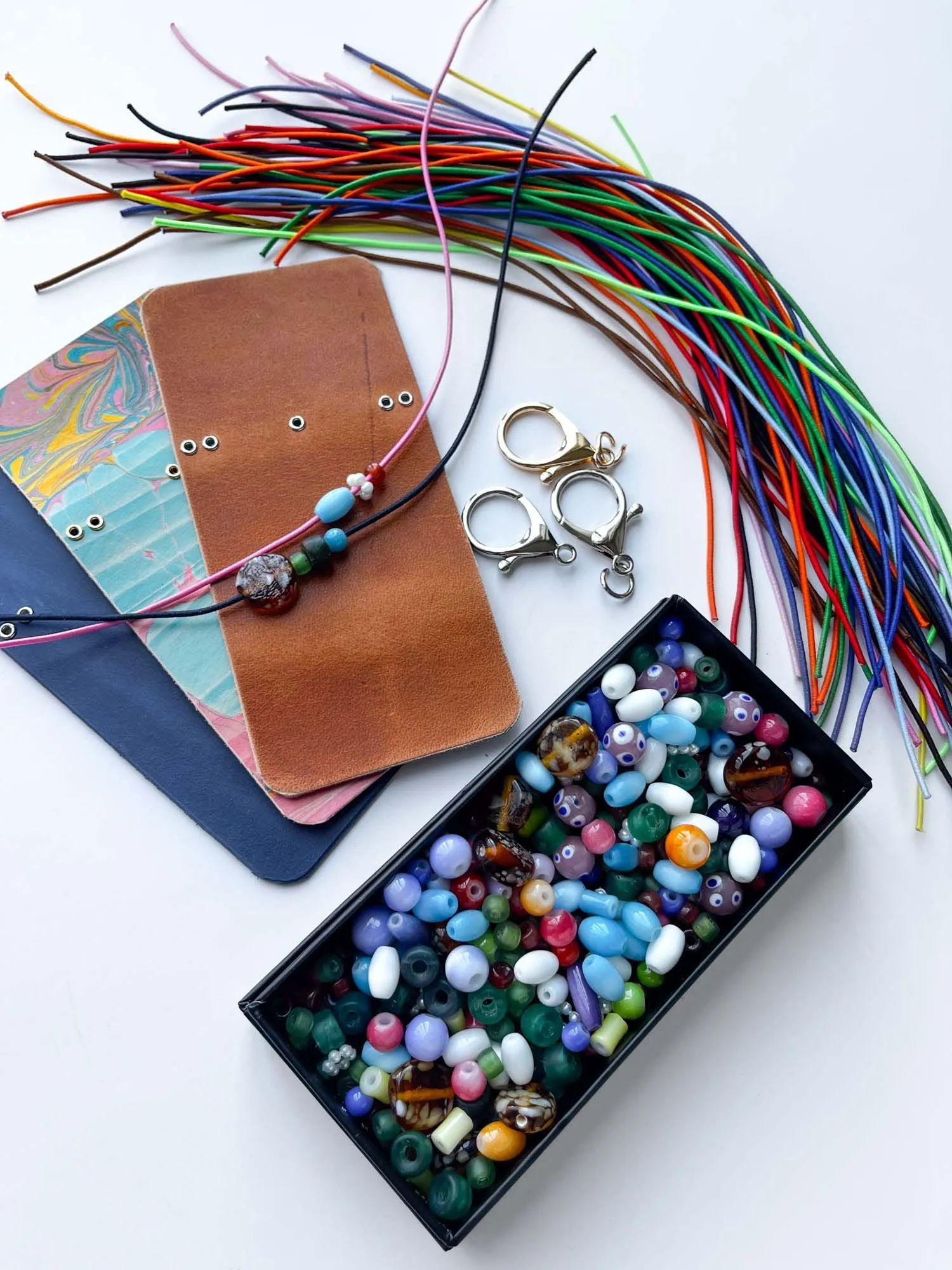 Mini Notebook Cover Bag Charm Workshop sold by Sarah Mulder Jewelry product image thumbnail 3