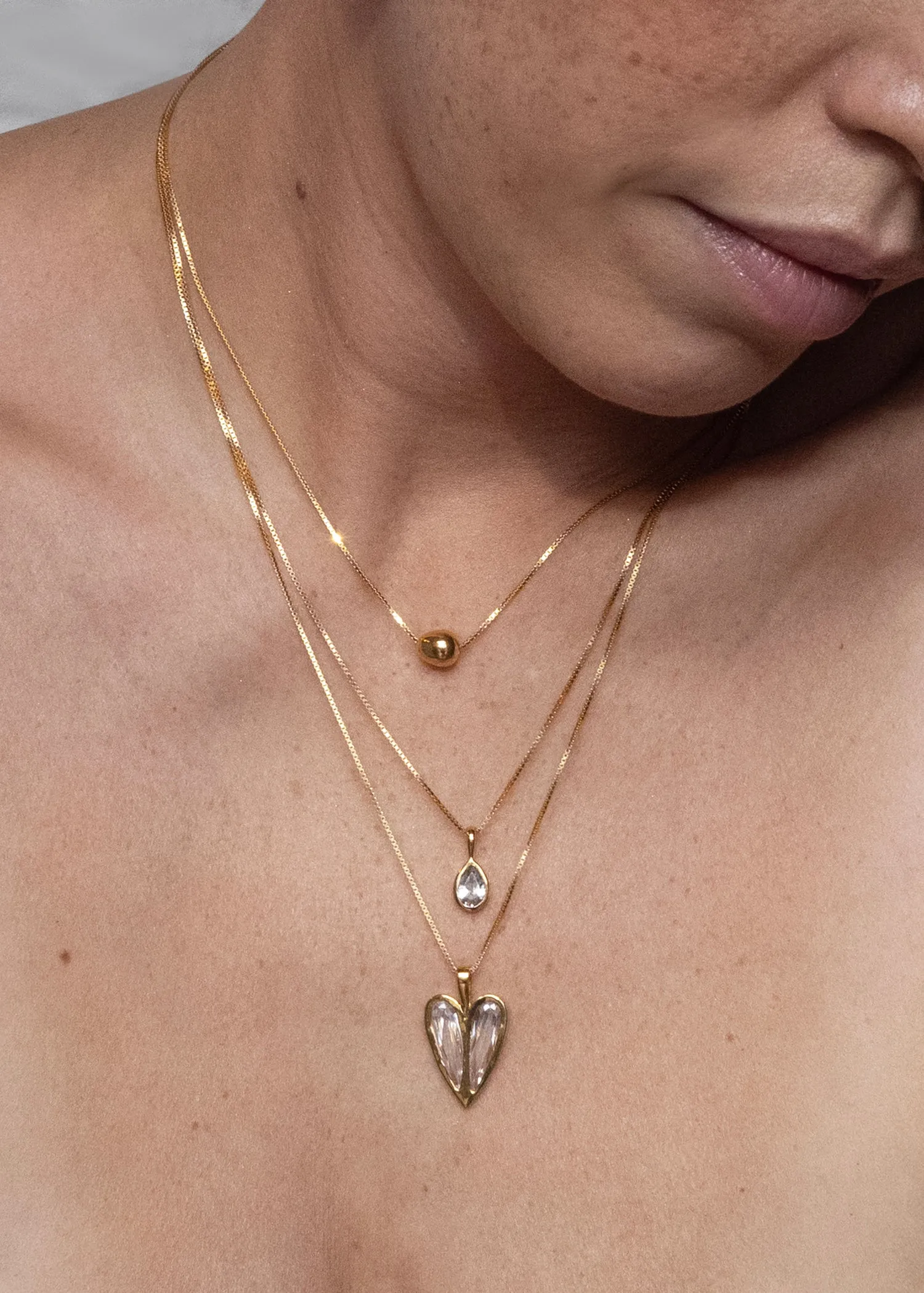 Koy Necklace Moonstone Gold sold by Sarah Mulder Jewelry product image thumbnail 2
