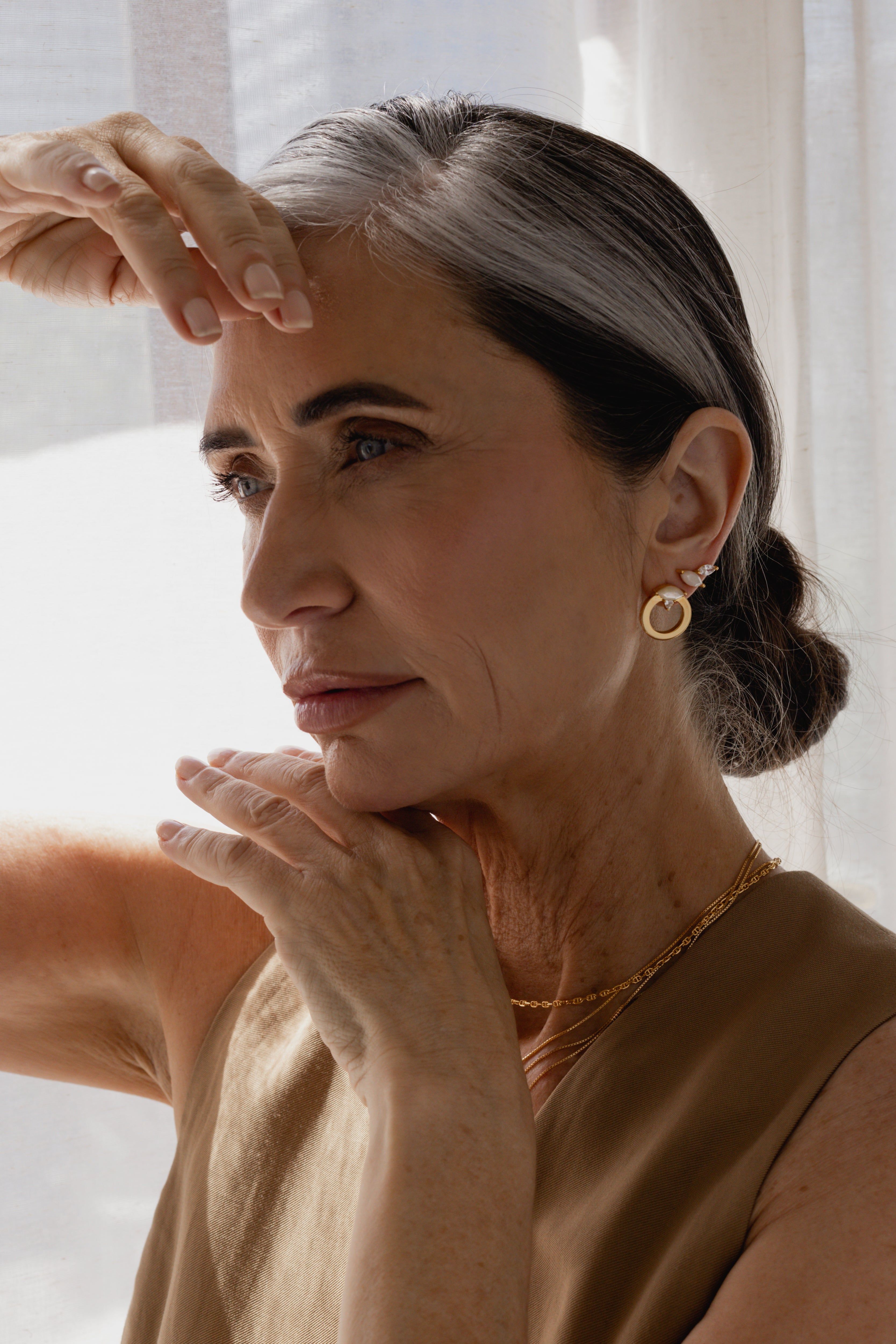 SAMPLE Becca Earrings Rhodium sold by Sarah Mulder Jewelry product image thumbnail 3