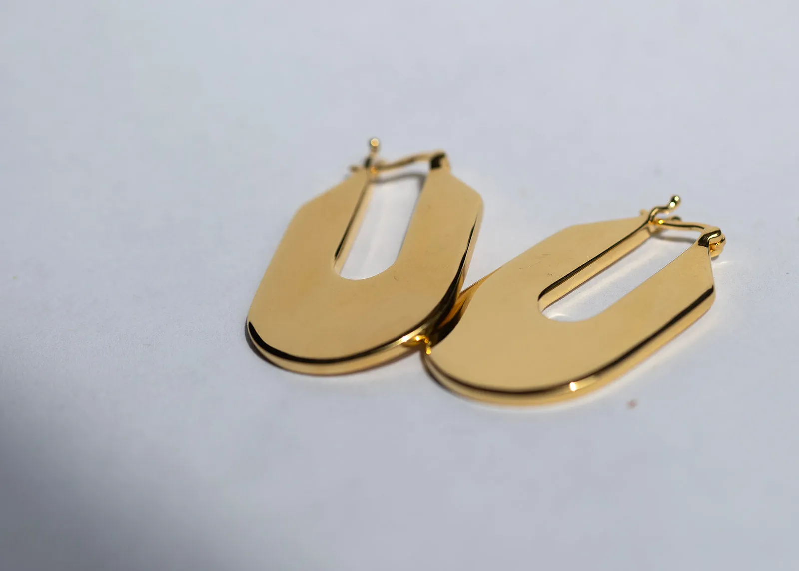 SAMPLE Boss Earrings Gold sold by Sarah Mulder Jewelry product image thumbnail 4
