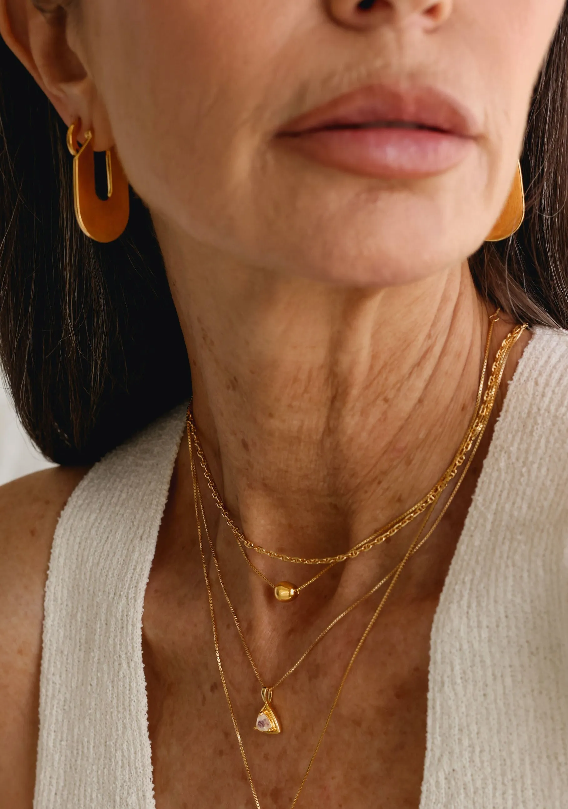 SAMPLE Boss Earrings Gold sold by Sarah Mulder Jewelry product image thumbnail 3