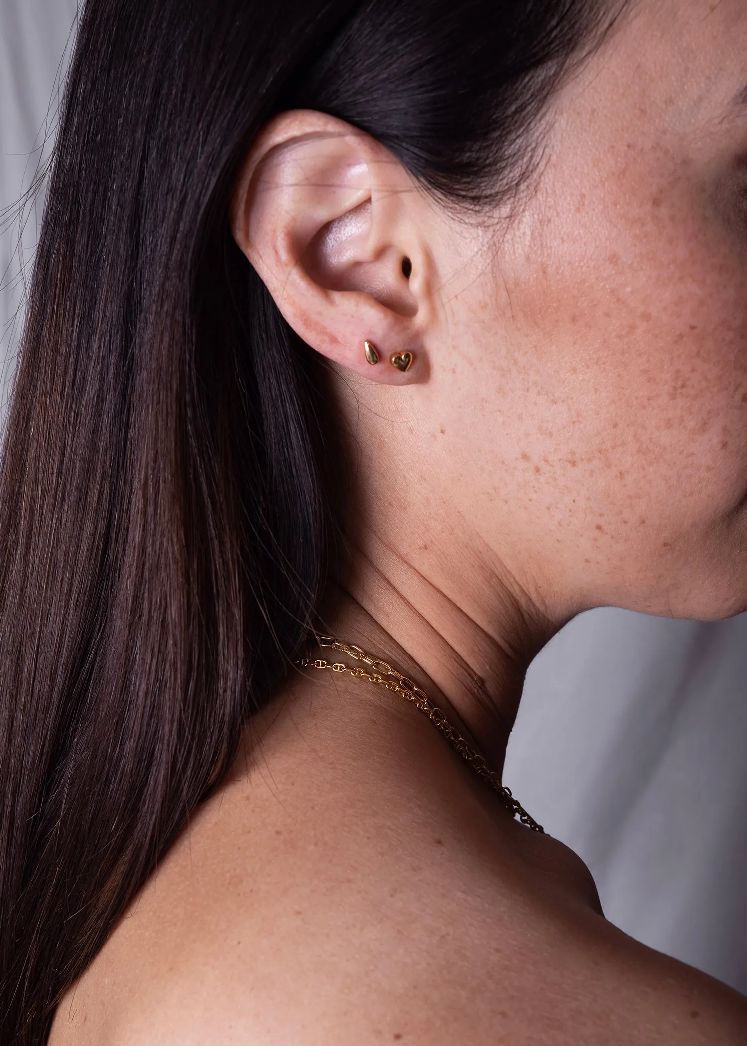 Little Tear Studs Gold sold by Sarah Mulder Jewelry product image thumbnail 2