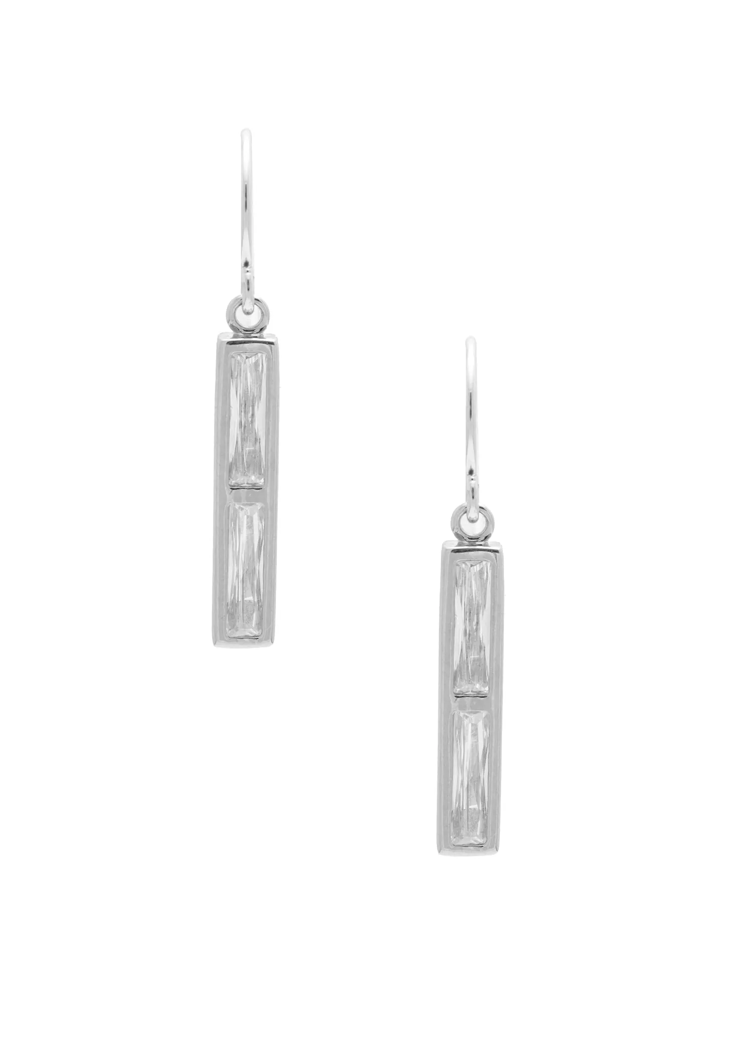 Horizon Earrings Rhodium sold by Sarah Mulder Jewelry