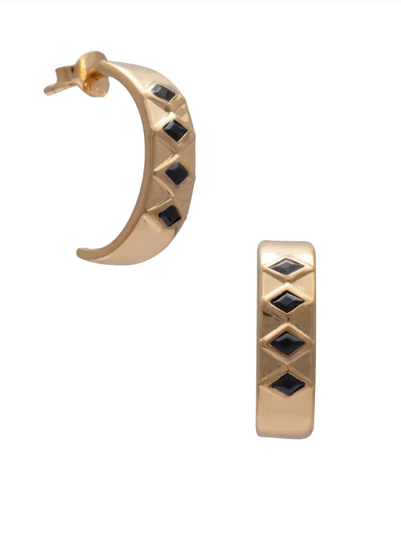 SAMPLE Monty Earrings Gold sold by Sarah Mulder Jewelry product image thumbnail 3