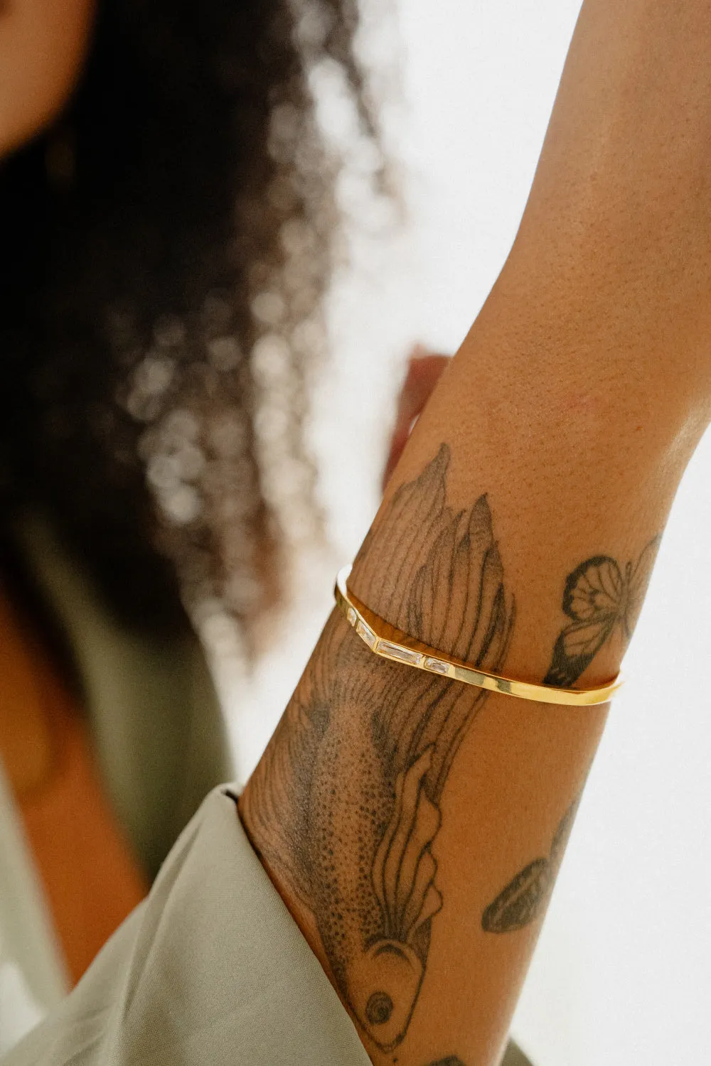 SAMPLE Golden Hour Cuff Gold sold by Sarah Mulder Jewelry product image thumbnail 3