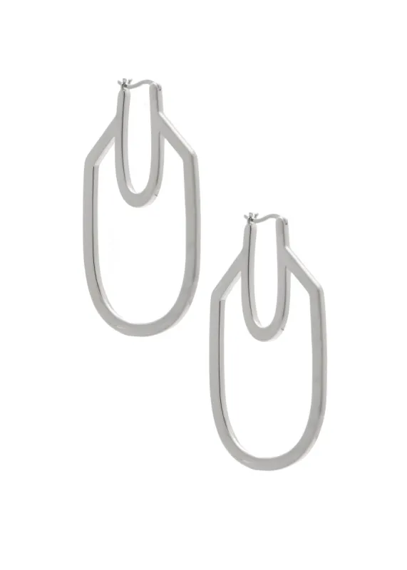 SAMPLE Miranda Earrings Rhodium sold by Sarah Mulder Jewelry