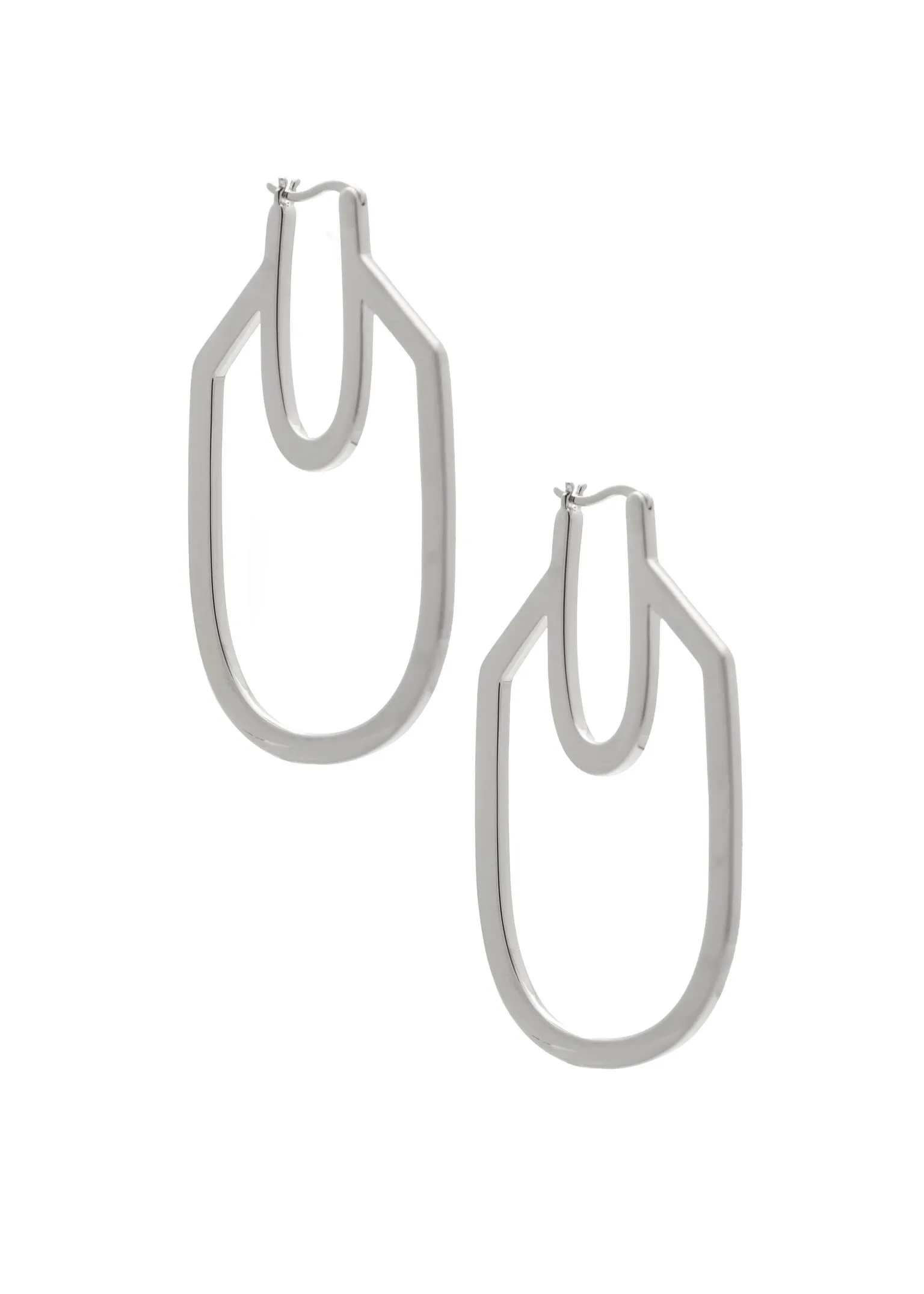 SAMPLE Miranda Earrings Rhodium sold by Sarah Mulder Jewelry