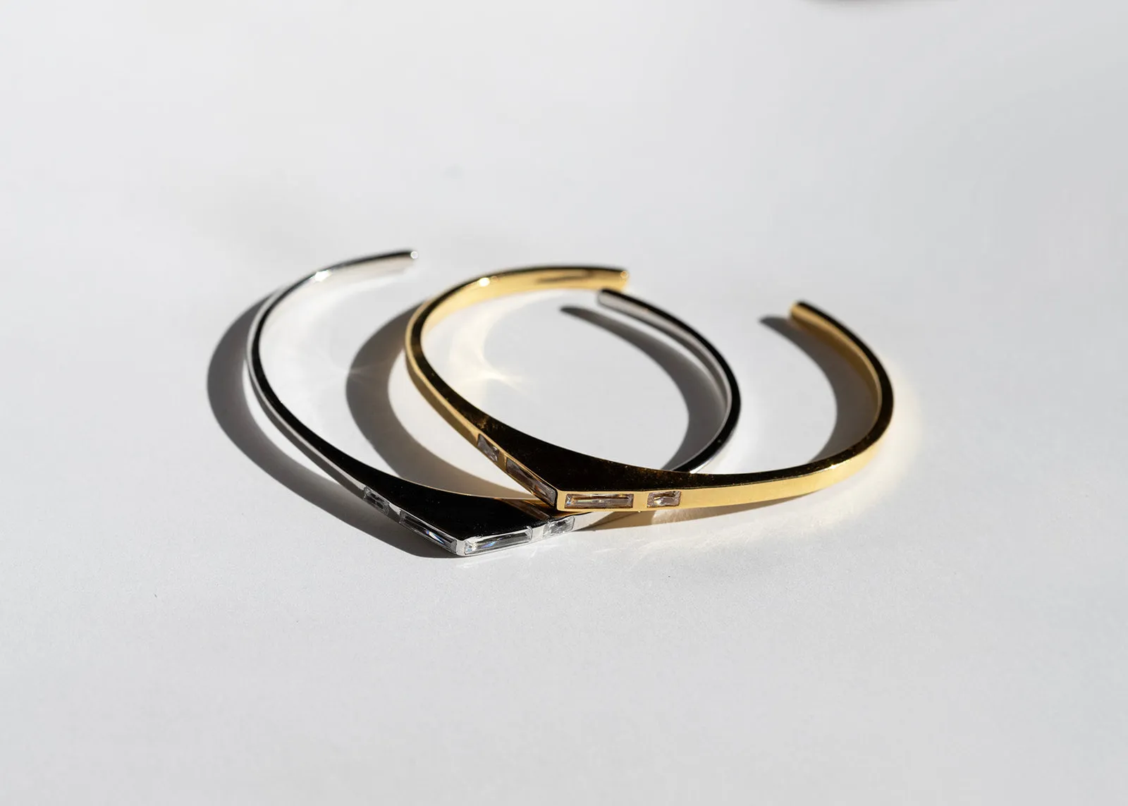 SAMPLE Golden Hour Cuff Rhodium sold by Sarah Mulder Jewelry product image thumbnail 5