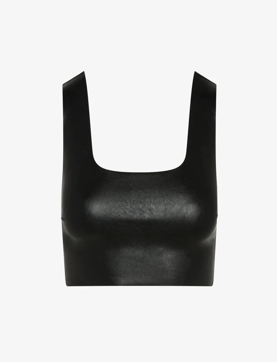 COMMANDO Faux Leather Crop Top sold by 27 Boutique product image thumbnail 4